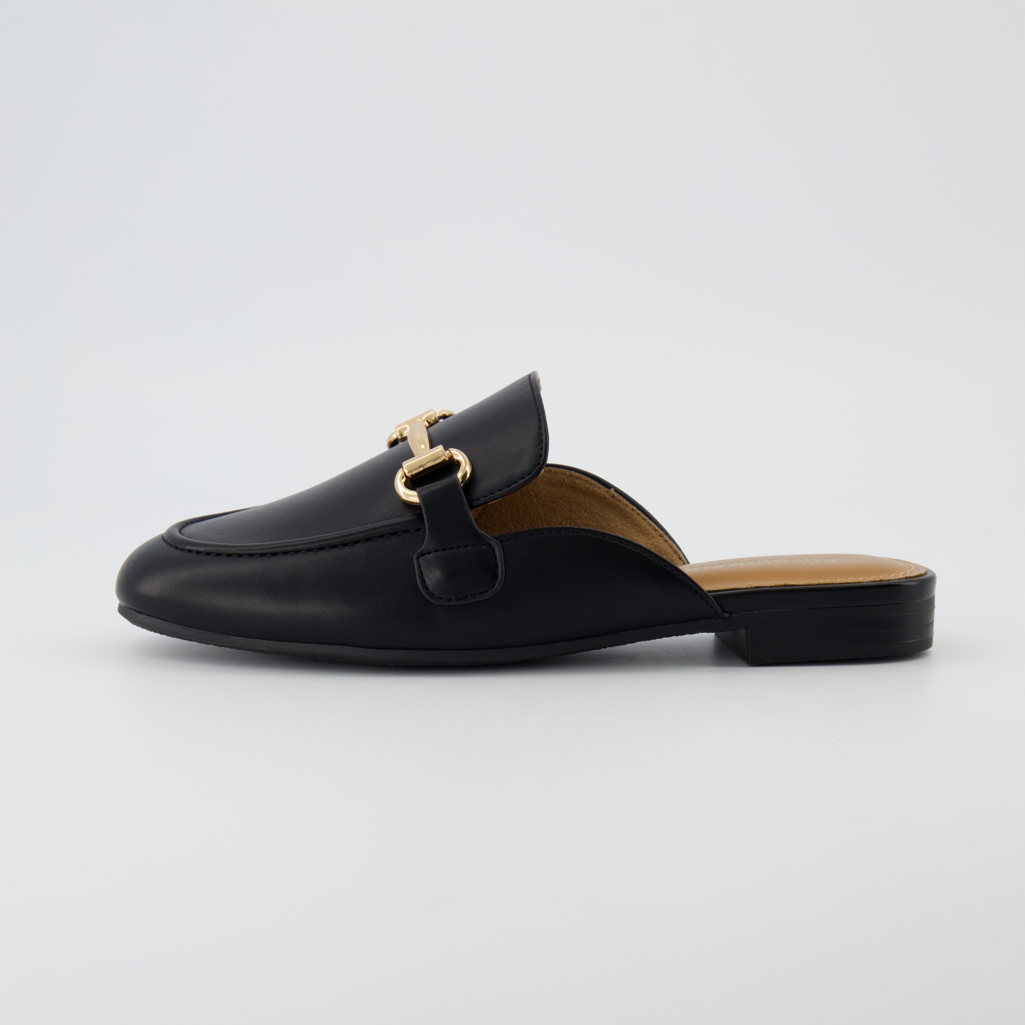 Yates Buckle Slip On Mule