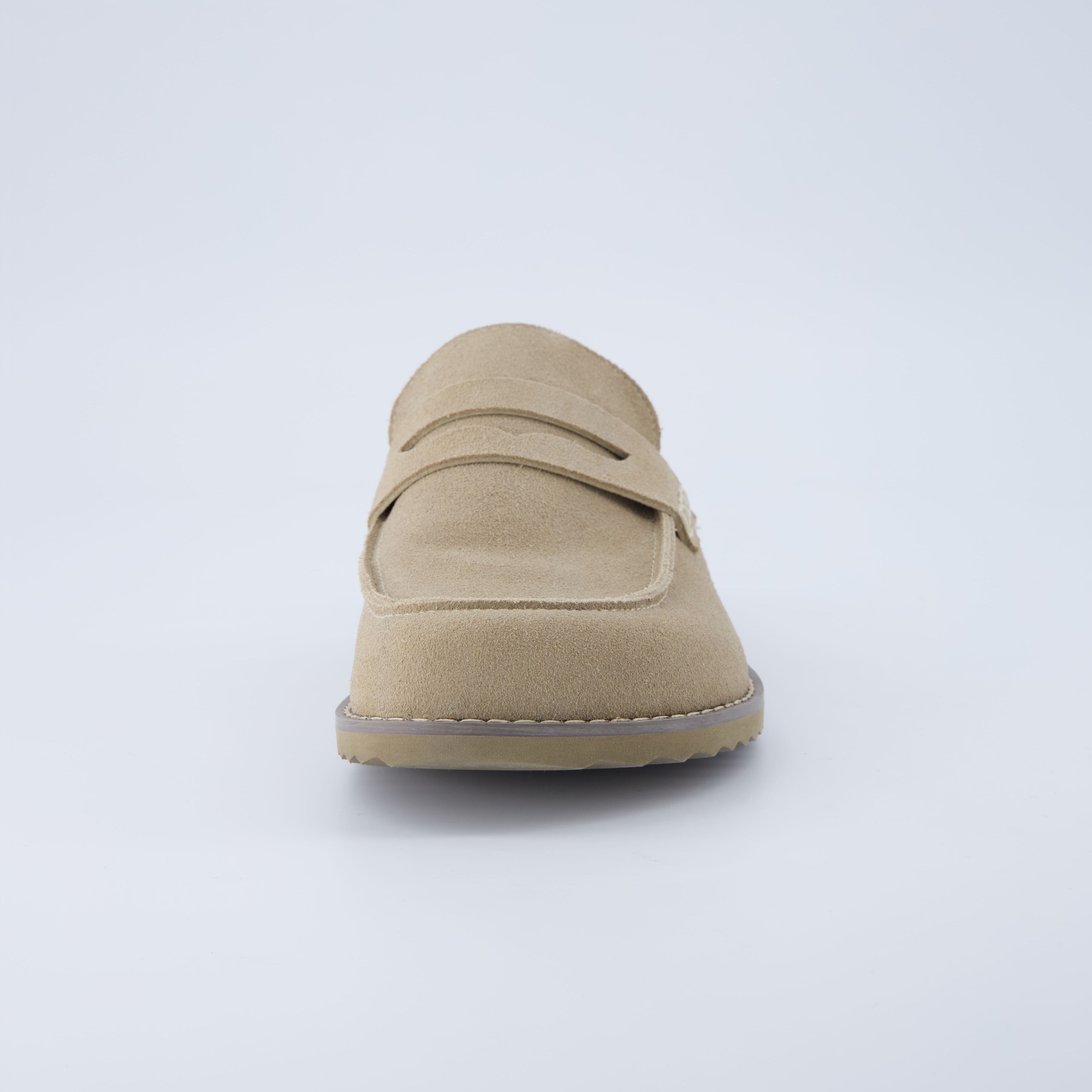 Zola Suede Clog Biscuit