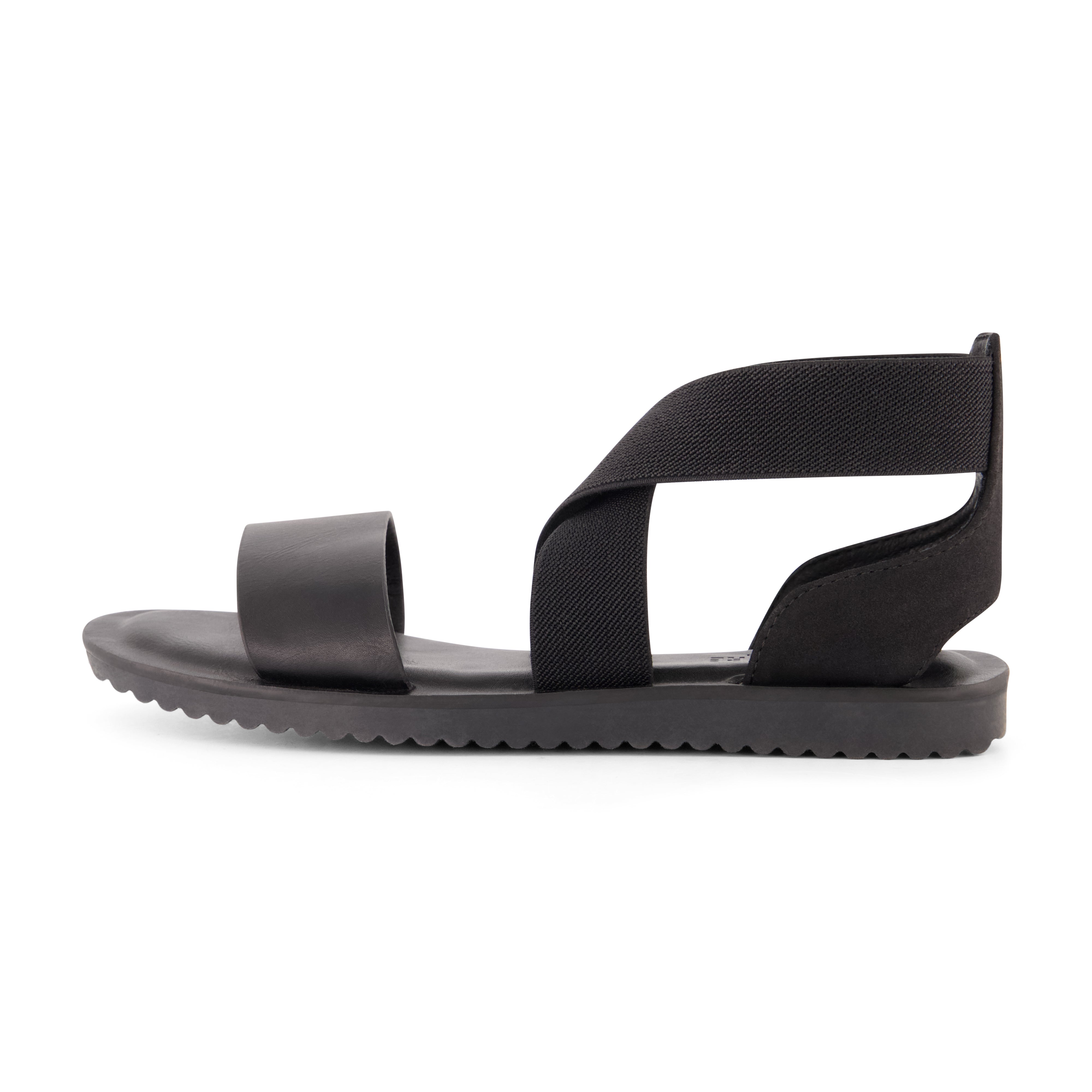 Chancy Stretch Sandal Black