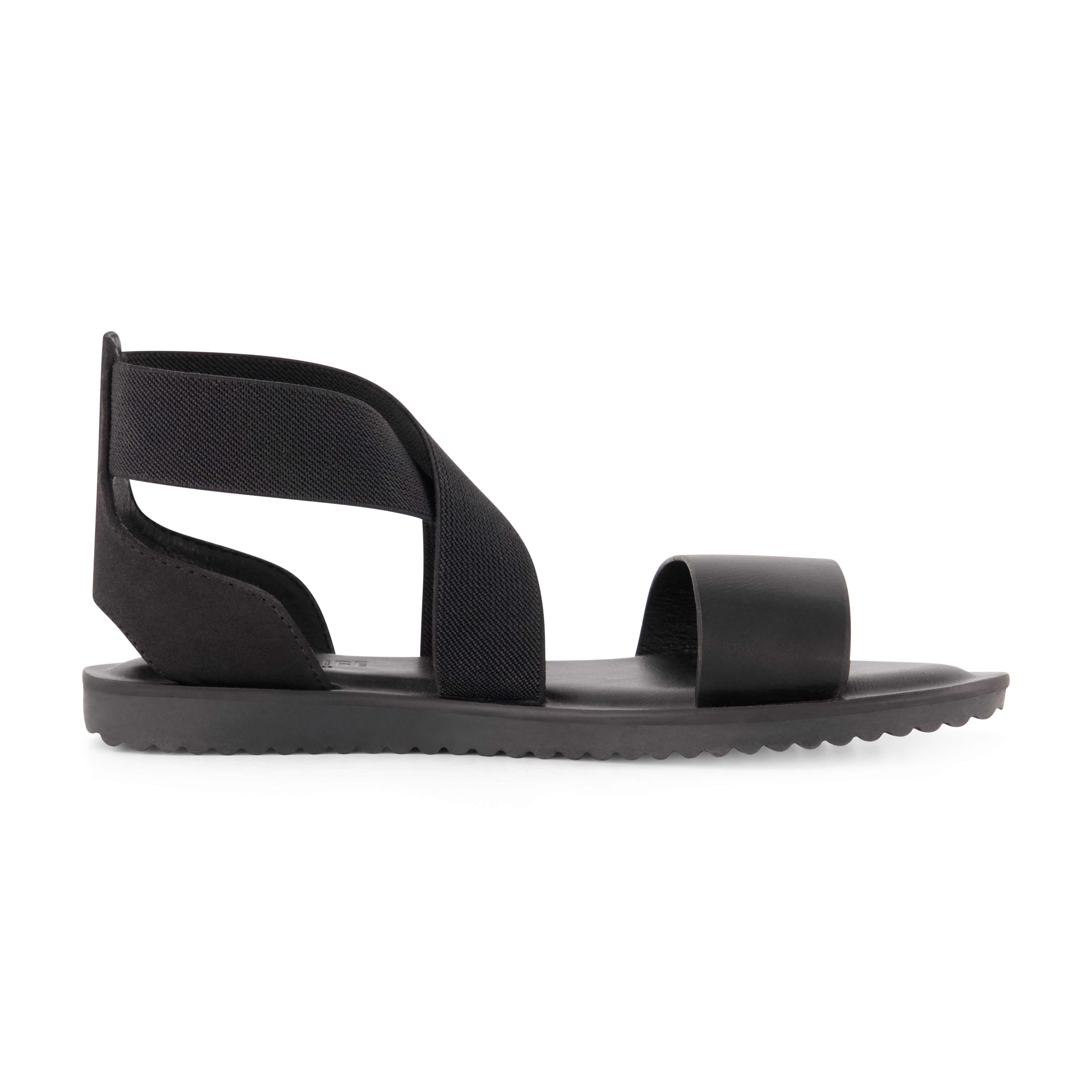 Chancy Stretch Sandal Black