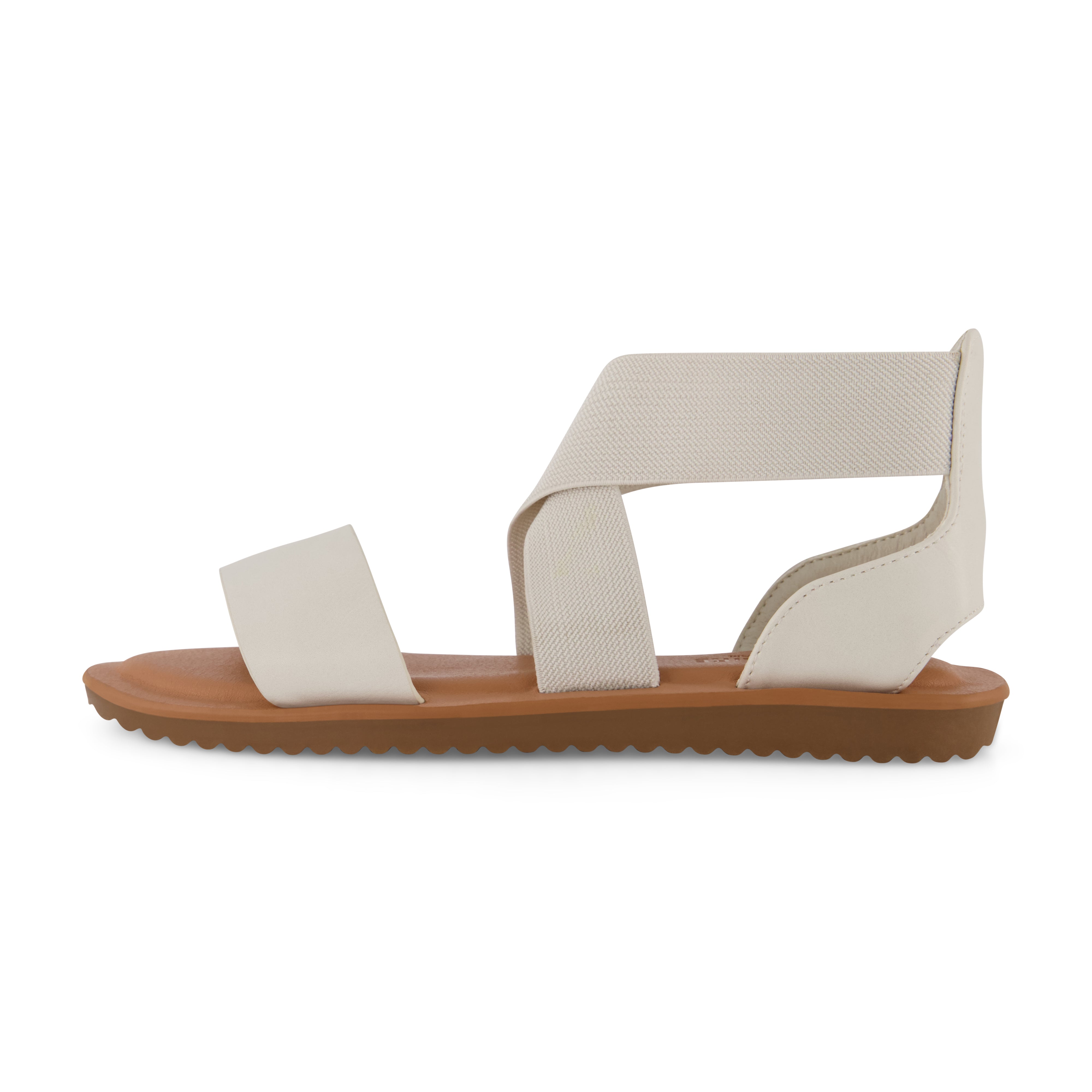 Chancy Stretch Sandal Eggshell