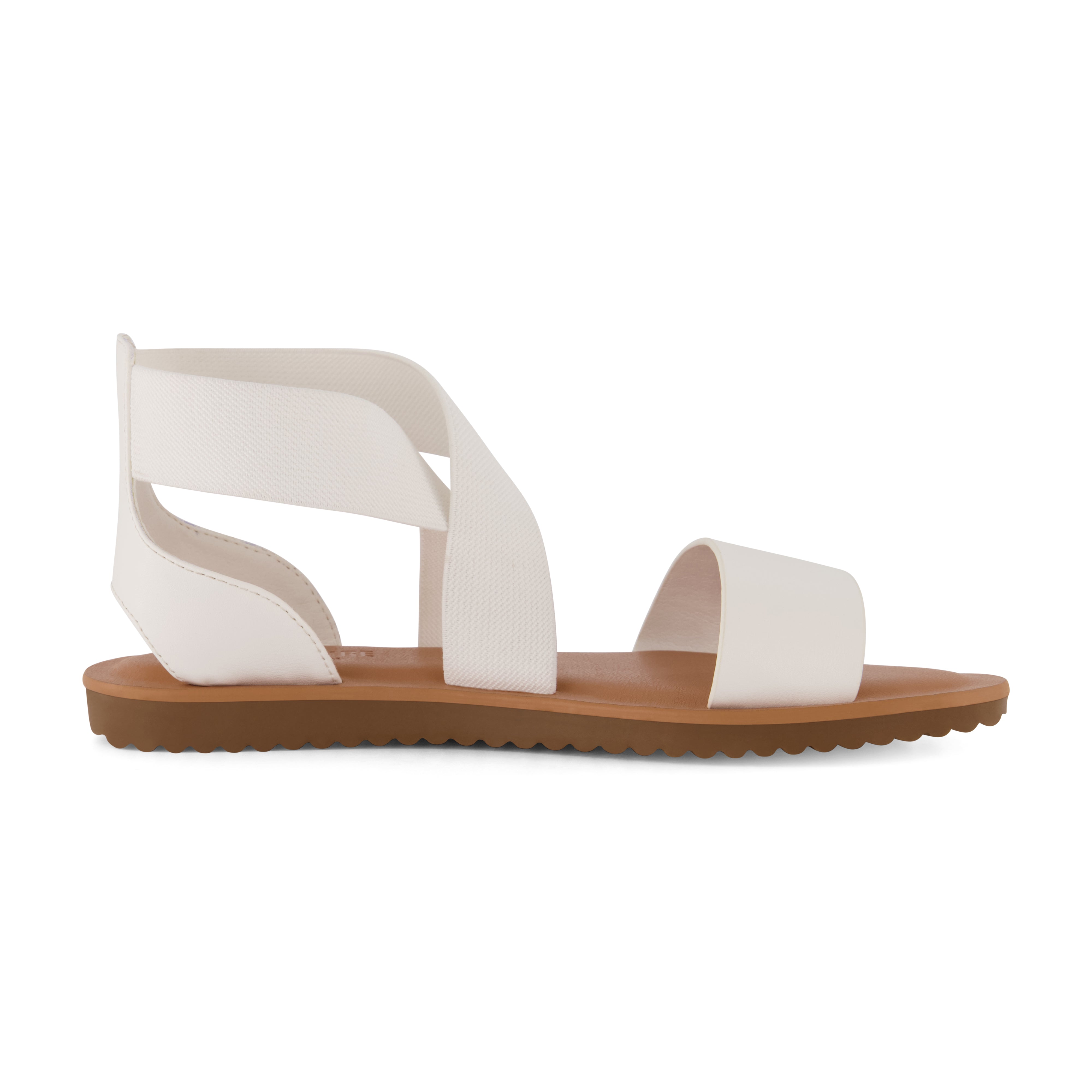 Chancy Stretch Sandal White