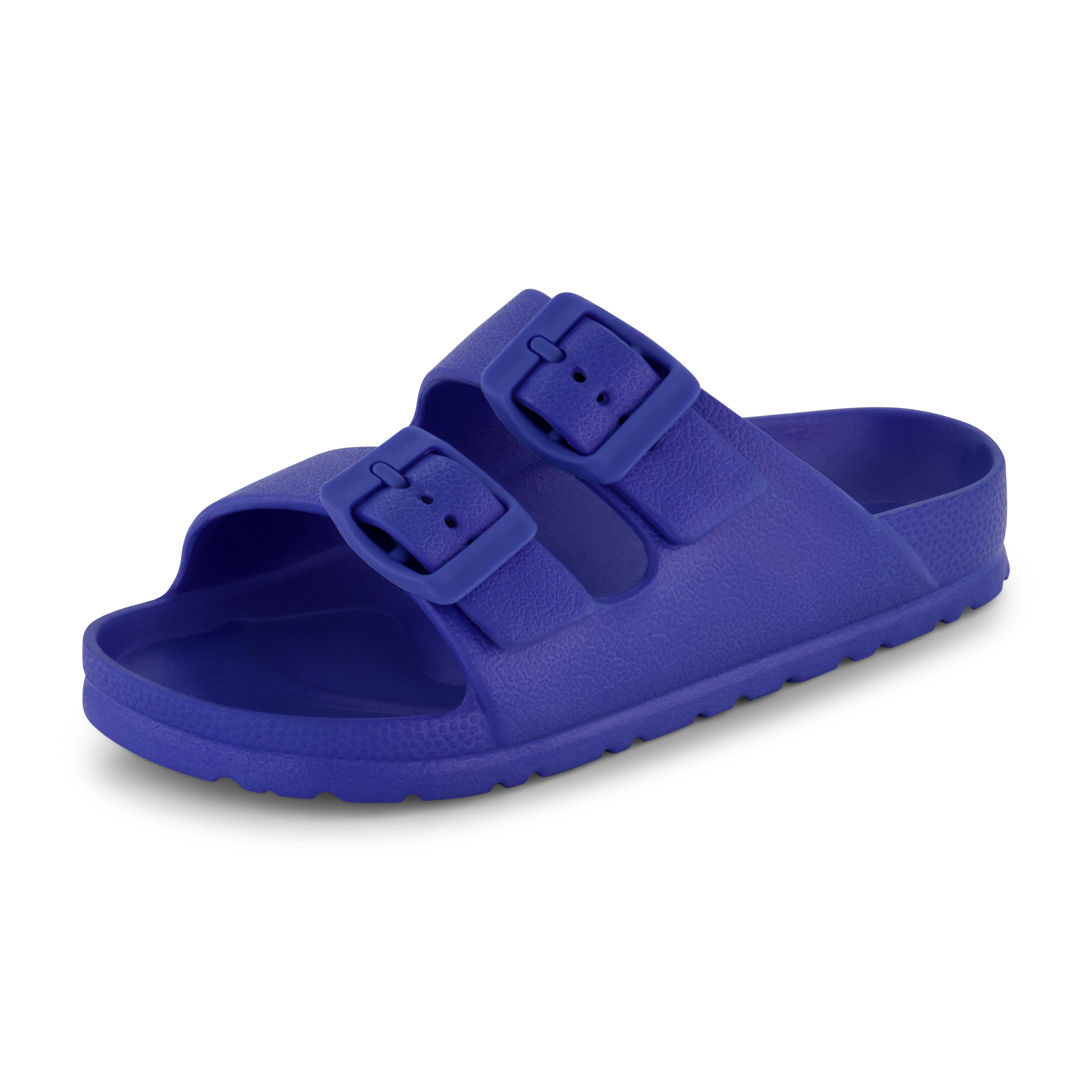Elane-K Molded Footbed Sandal Blue