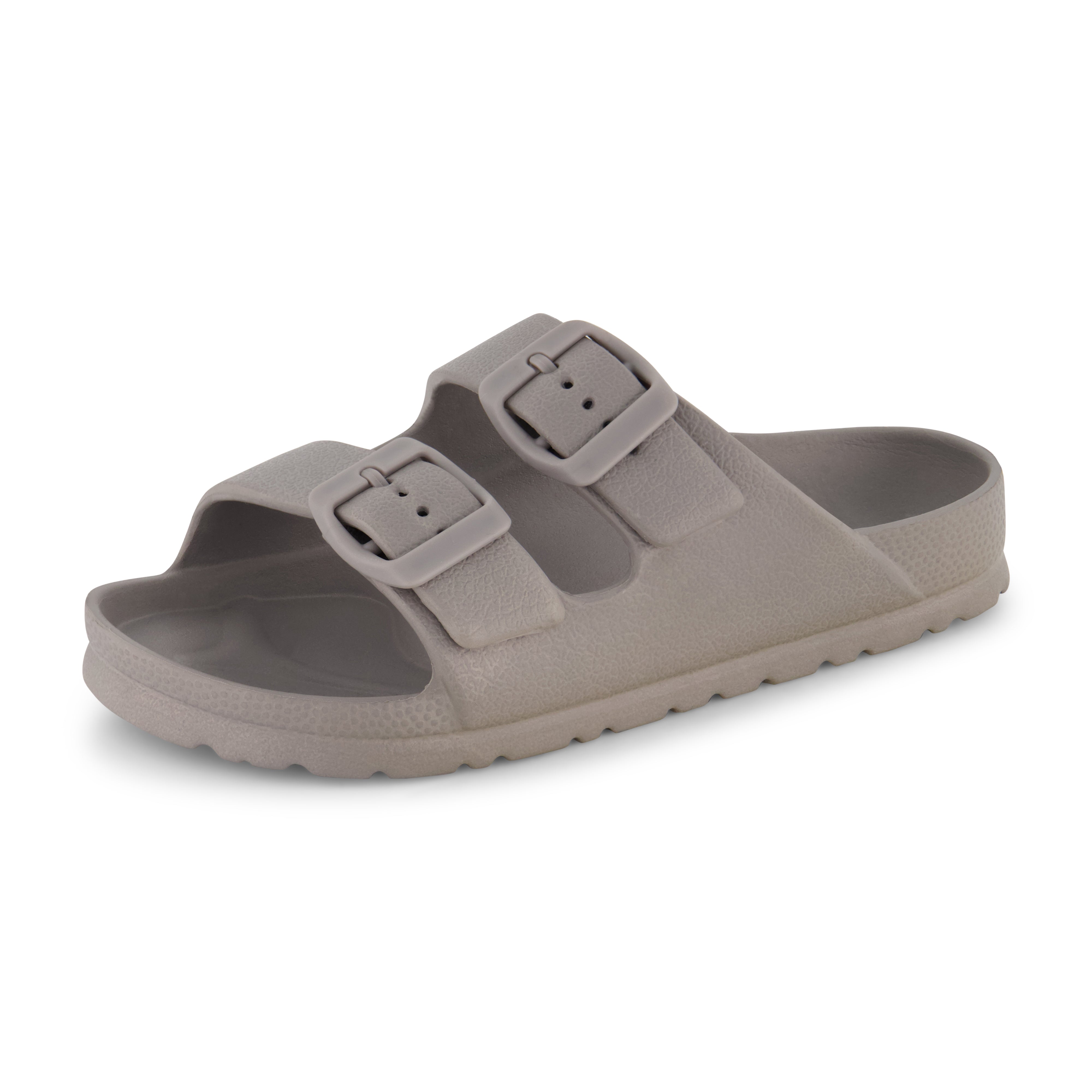 Elane-K Molded Footbed Sandal Grey