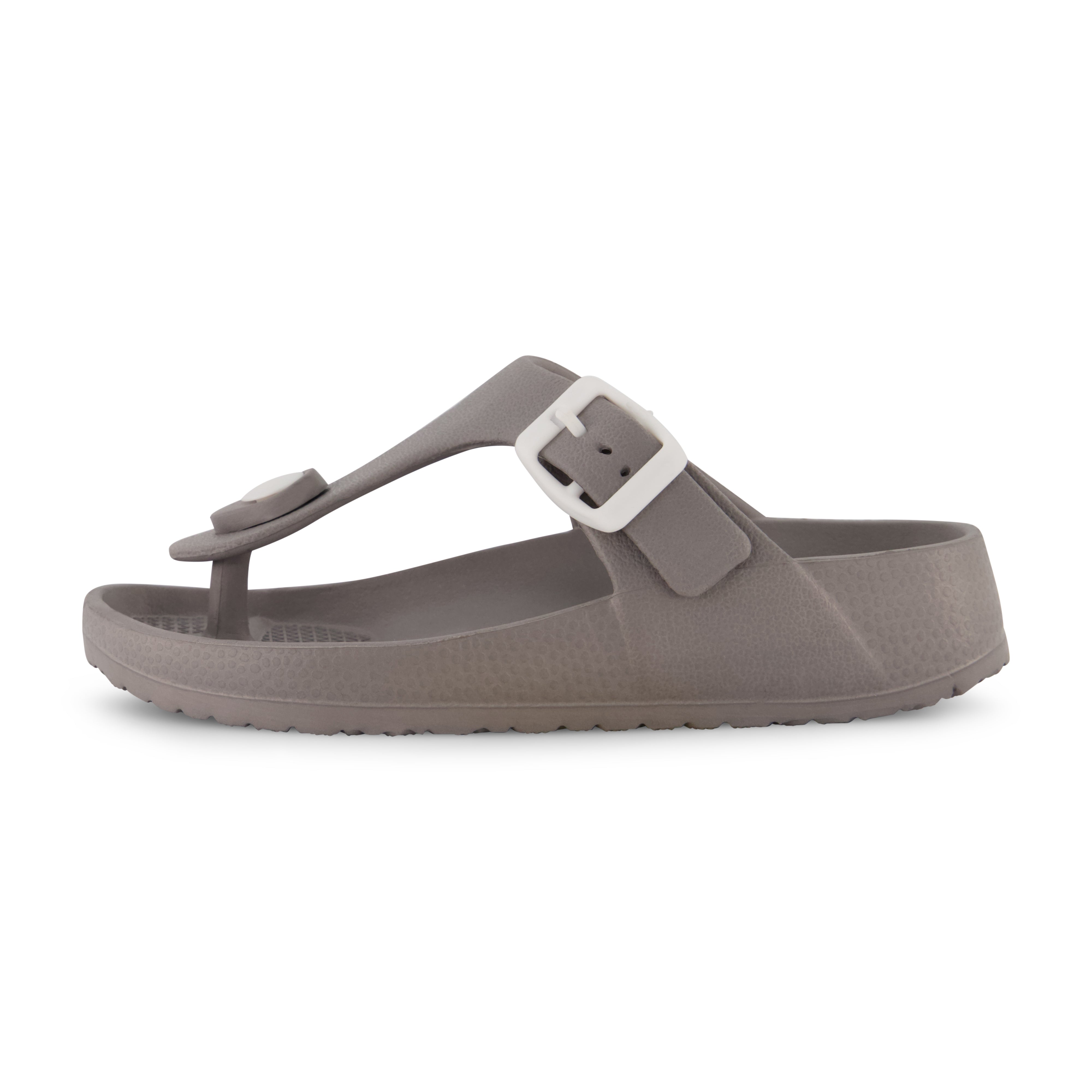 Ella-K Molded Thong Sandal