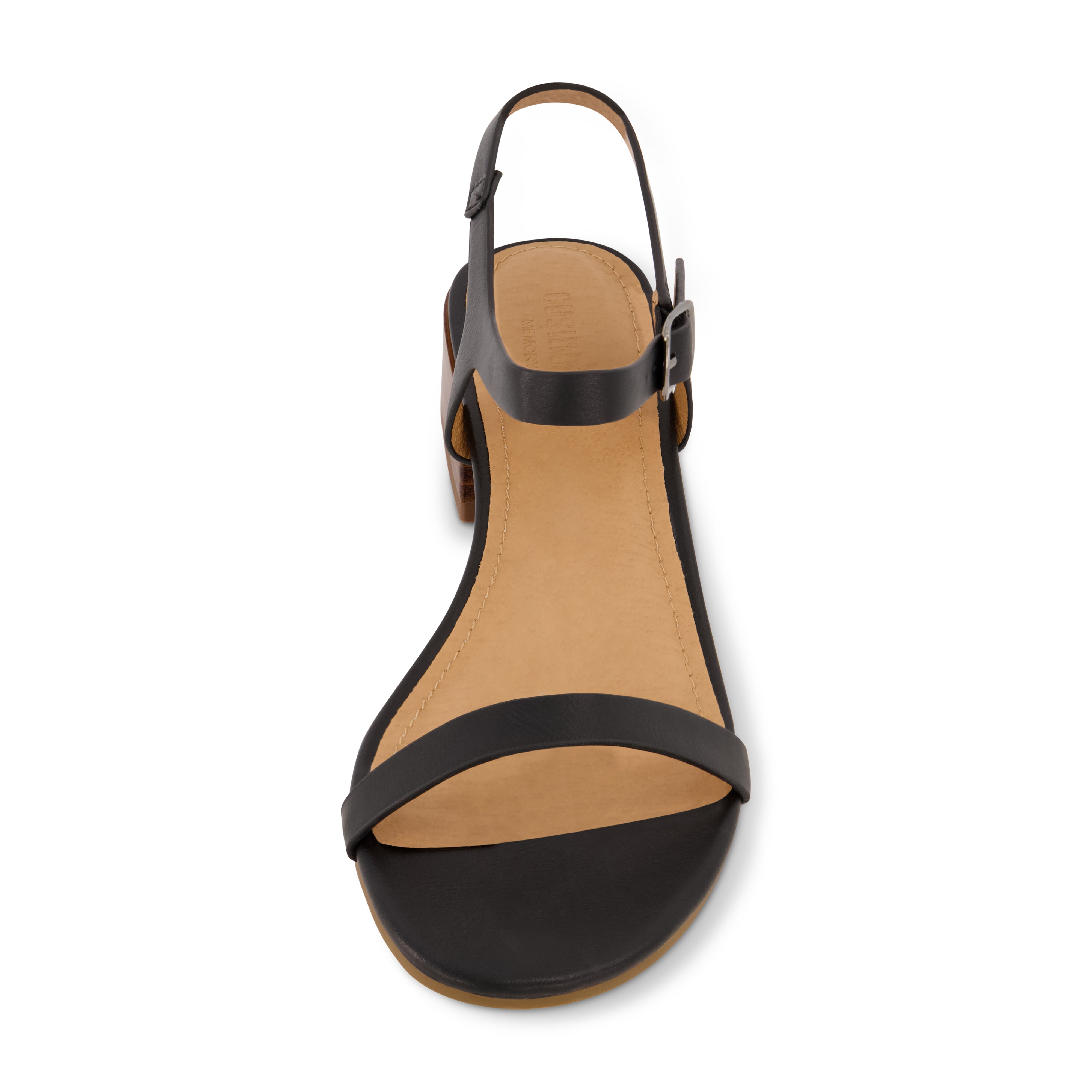 Fontana Casual Heel Sandal Black