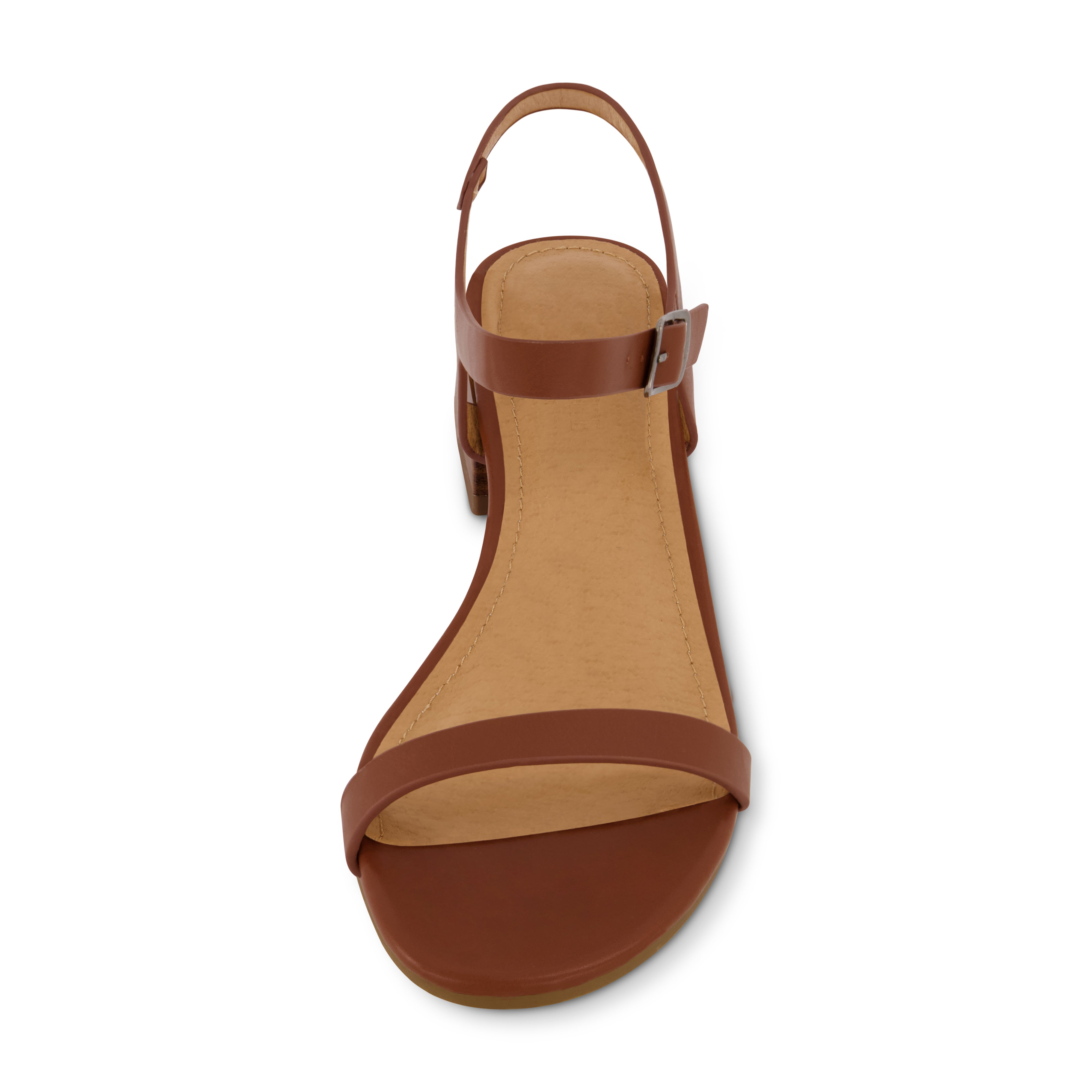 Fontana Casual Heel Sandal Cognac