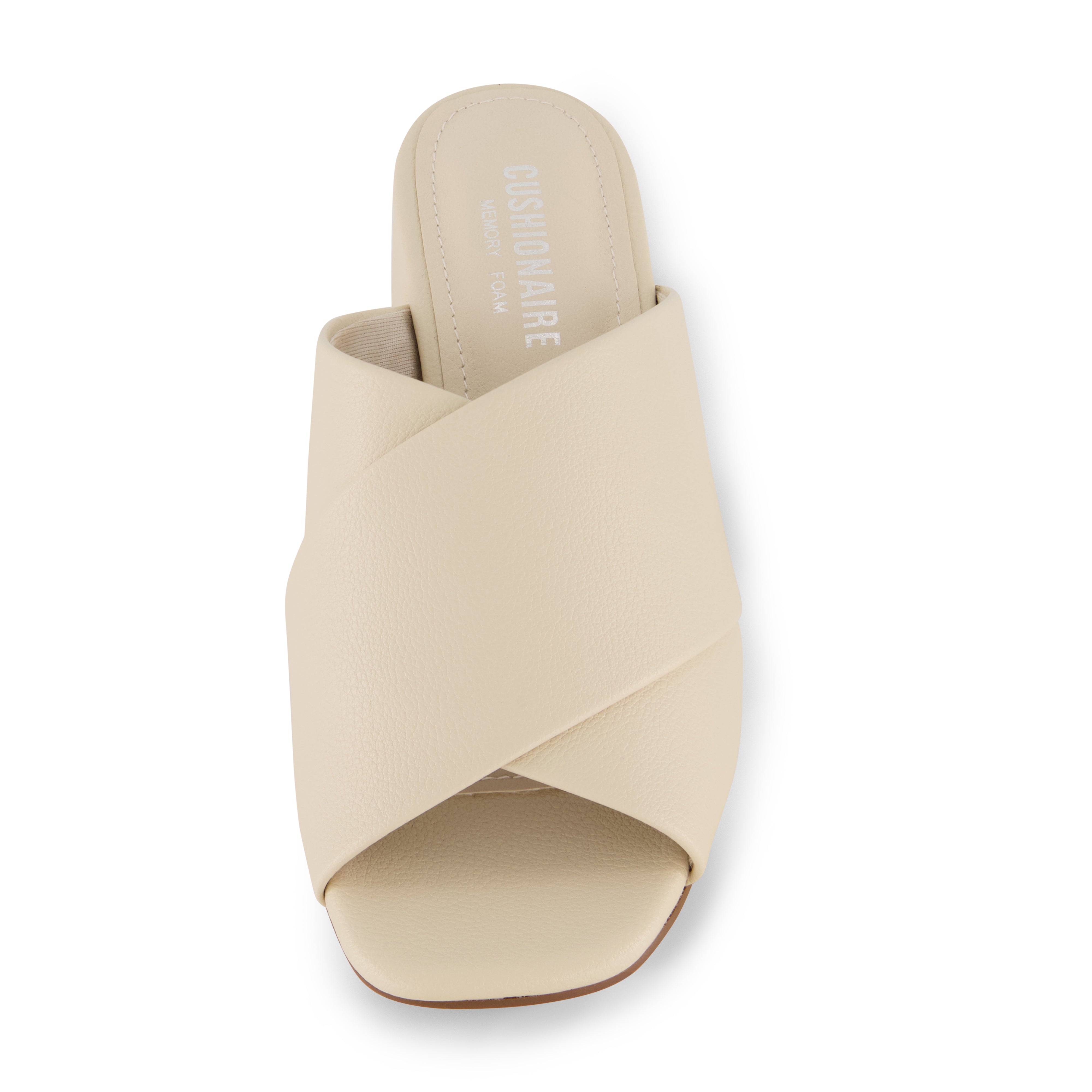 Garland Cross Band Dress Sandal Sand