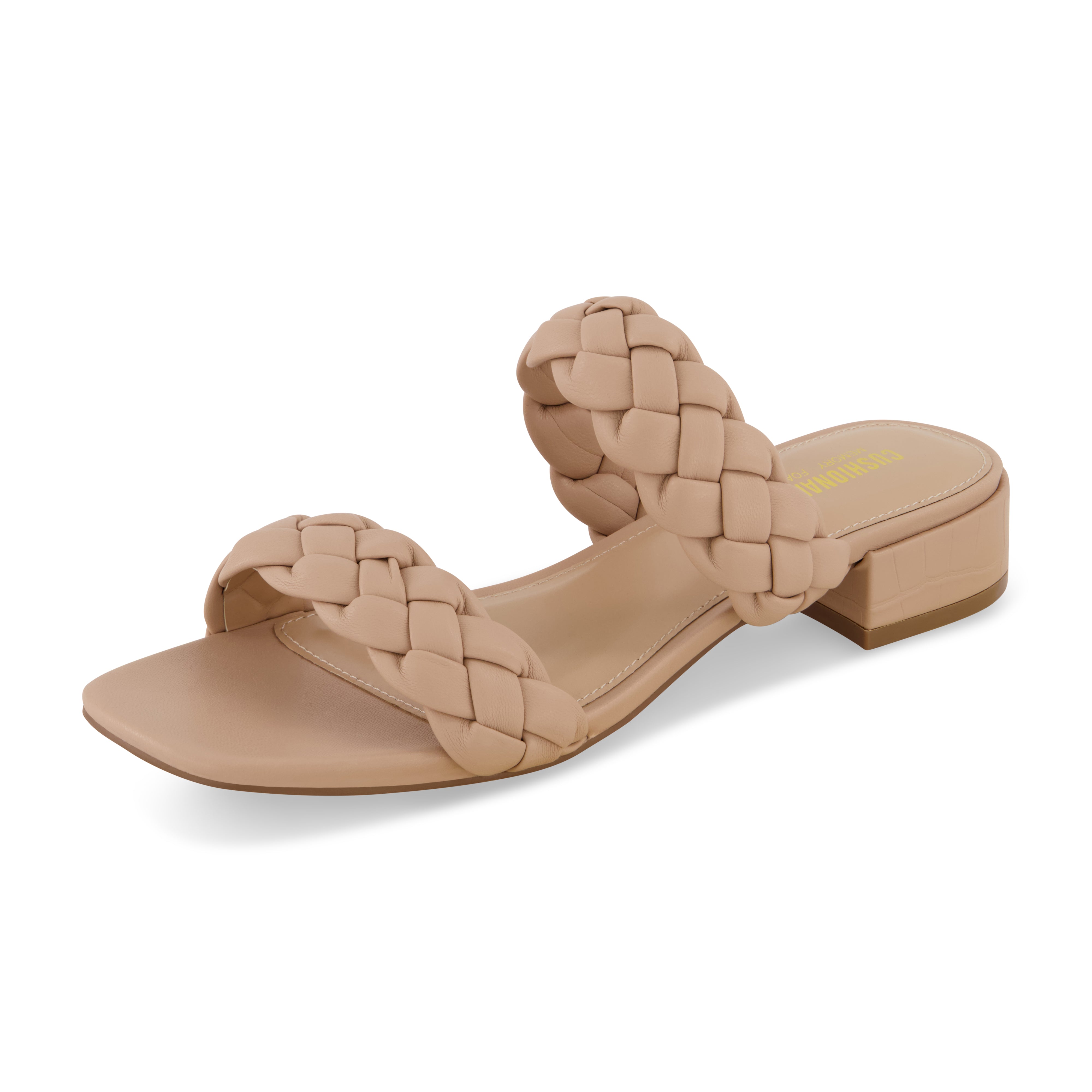 Nan Braided Two Band Dress Sandal