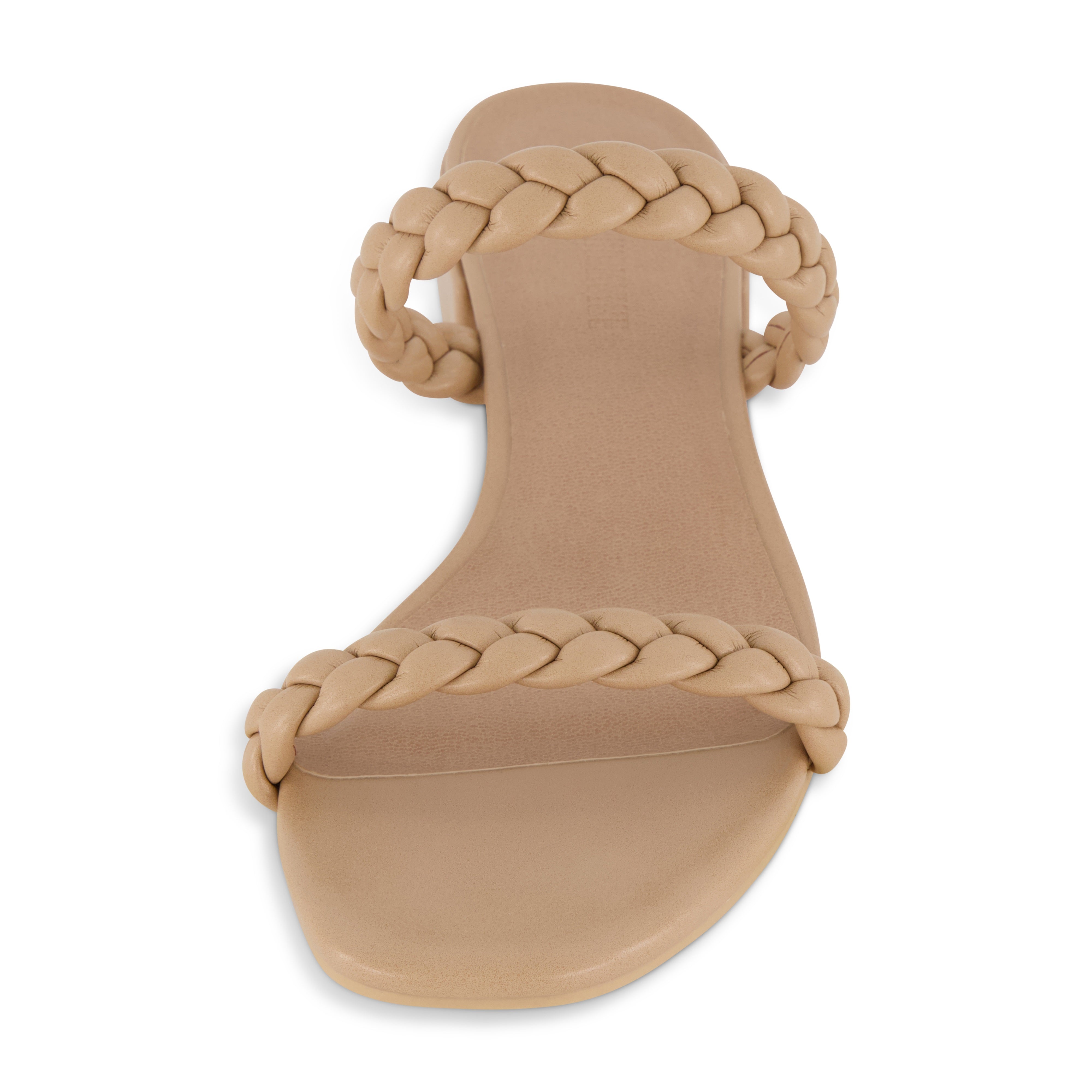 Neptune Braided Two Band Block Heel Sandal