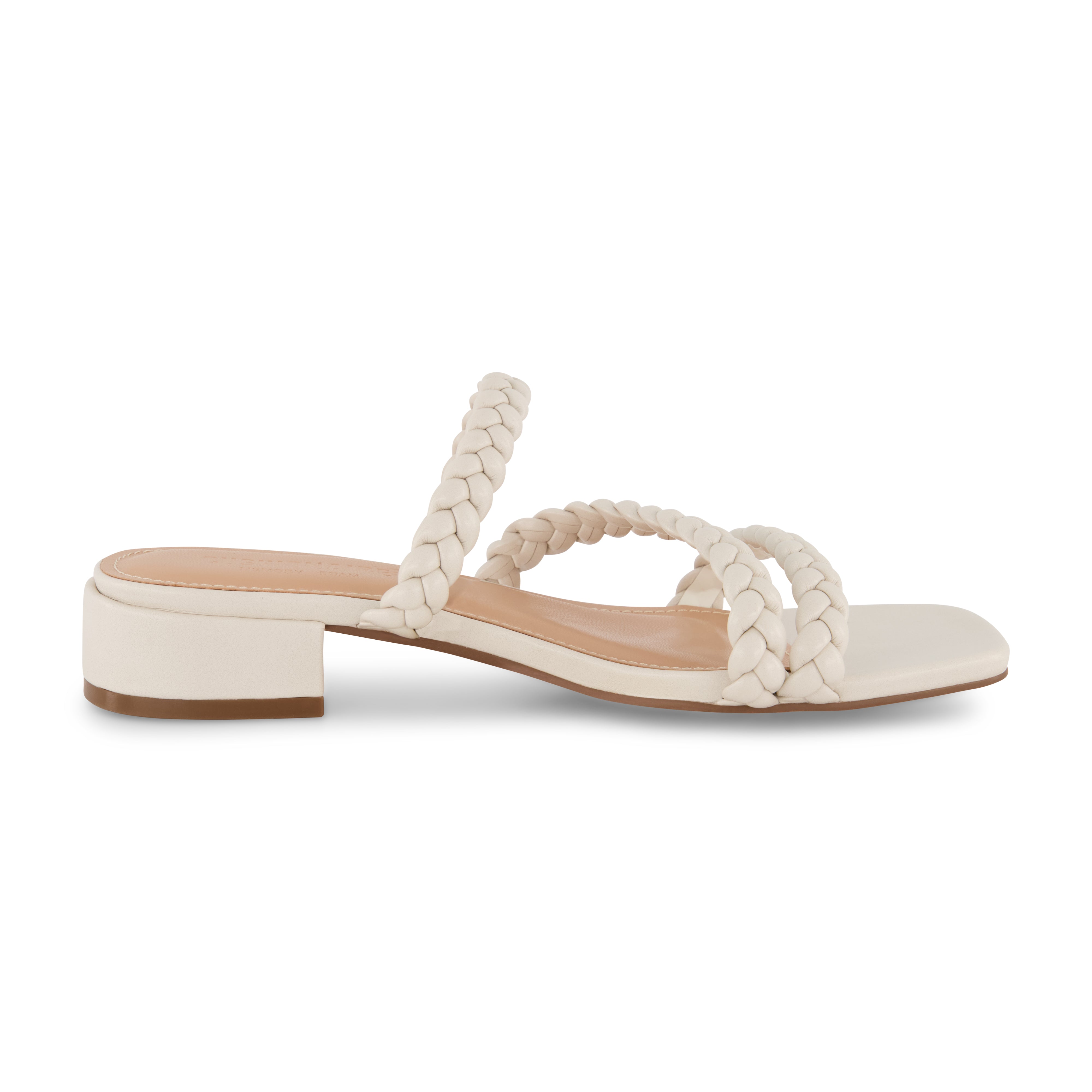 Newton Braided Block Heel Sandal