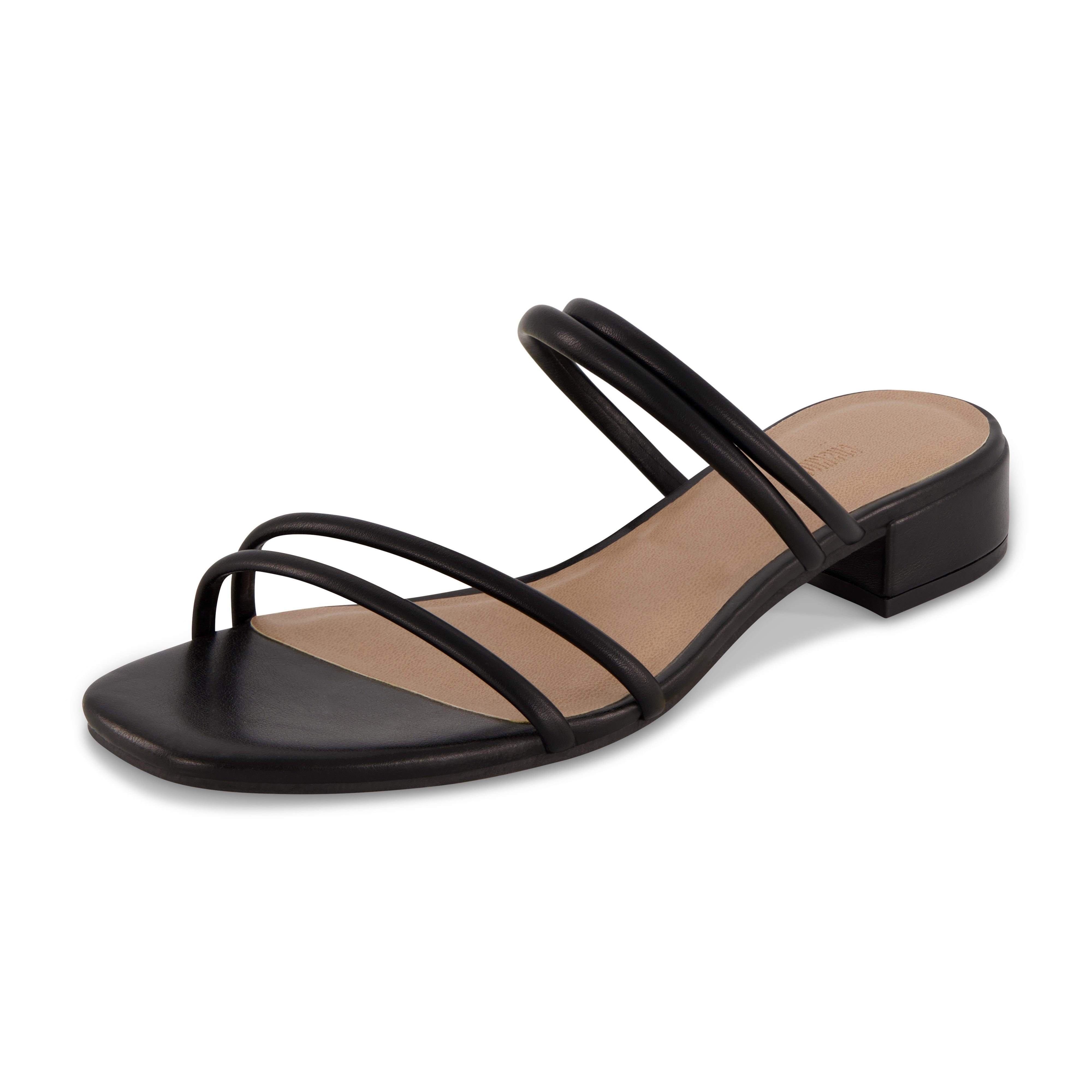 Nora Strappy Block Heel Sandal