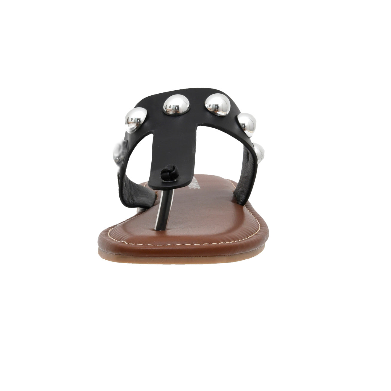 Cindy Studded Thong Sandal Black