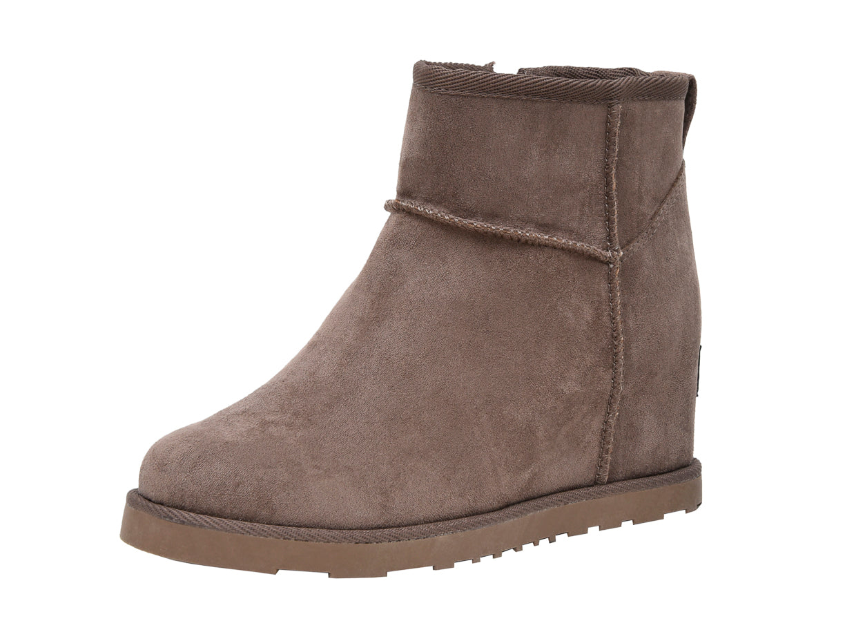 Kayla Cozy Hidden Wedge Bootie