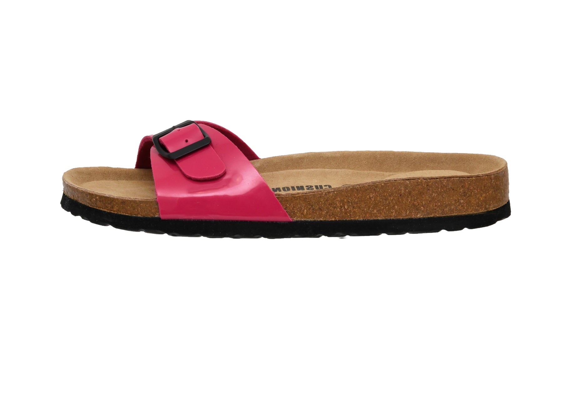 Luca One Band Cork Footbed Sandal Patents