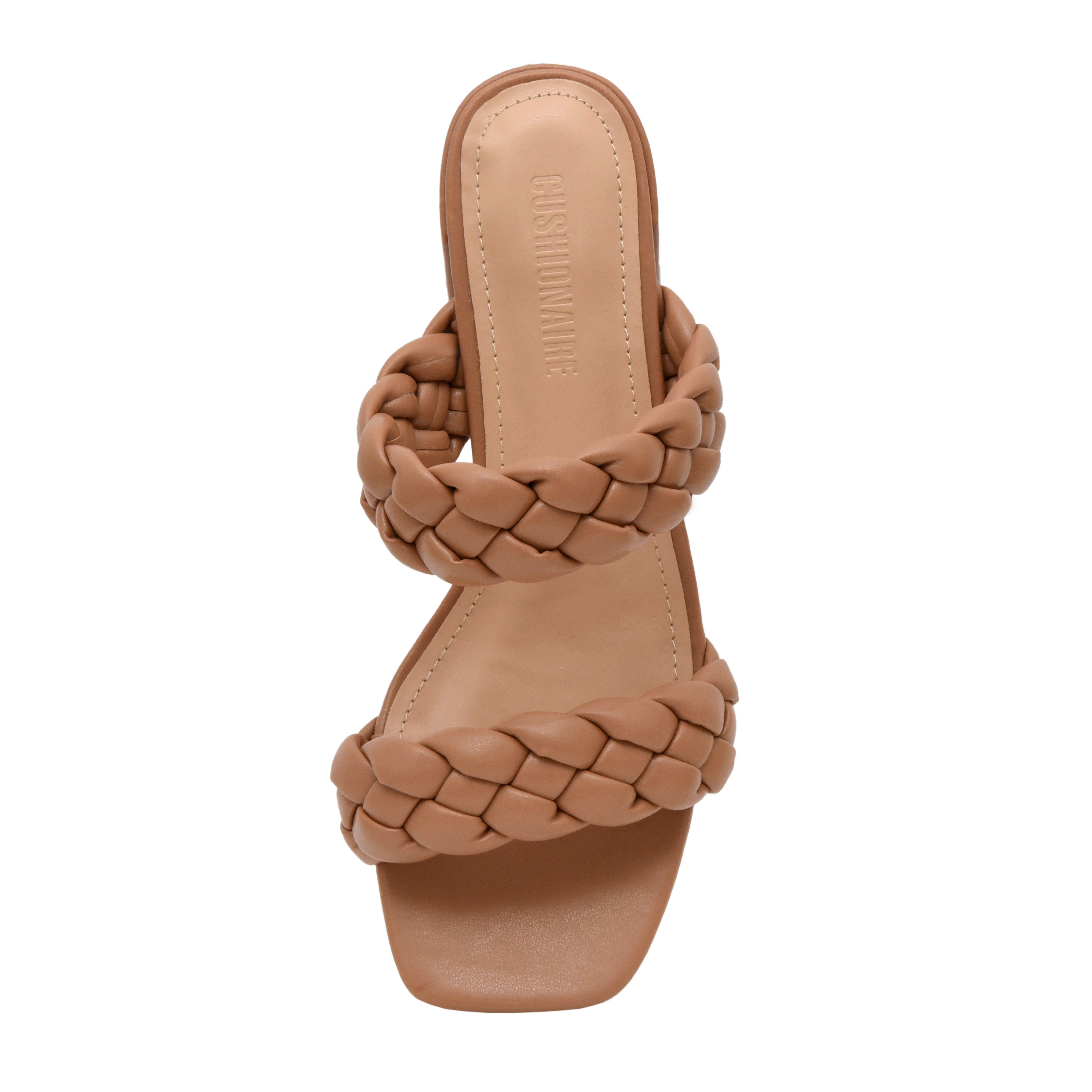 Onyx Braided Two Band Sandal Neutral