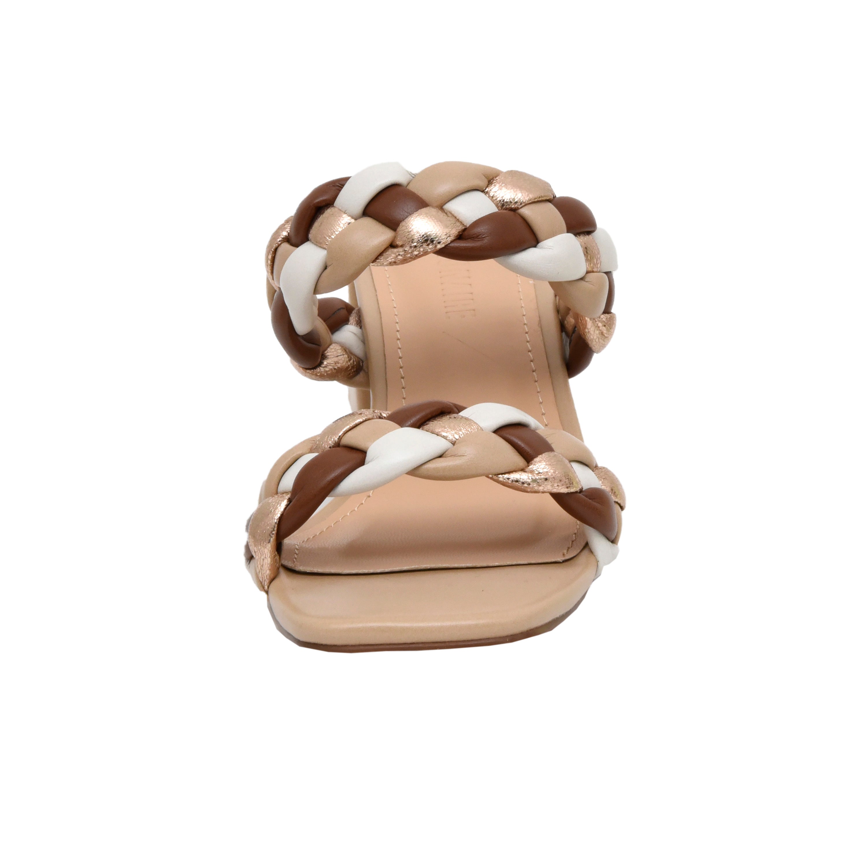 Onyx Braided Two Band Sandal Neutral
