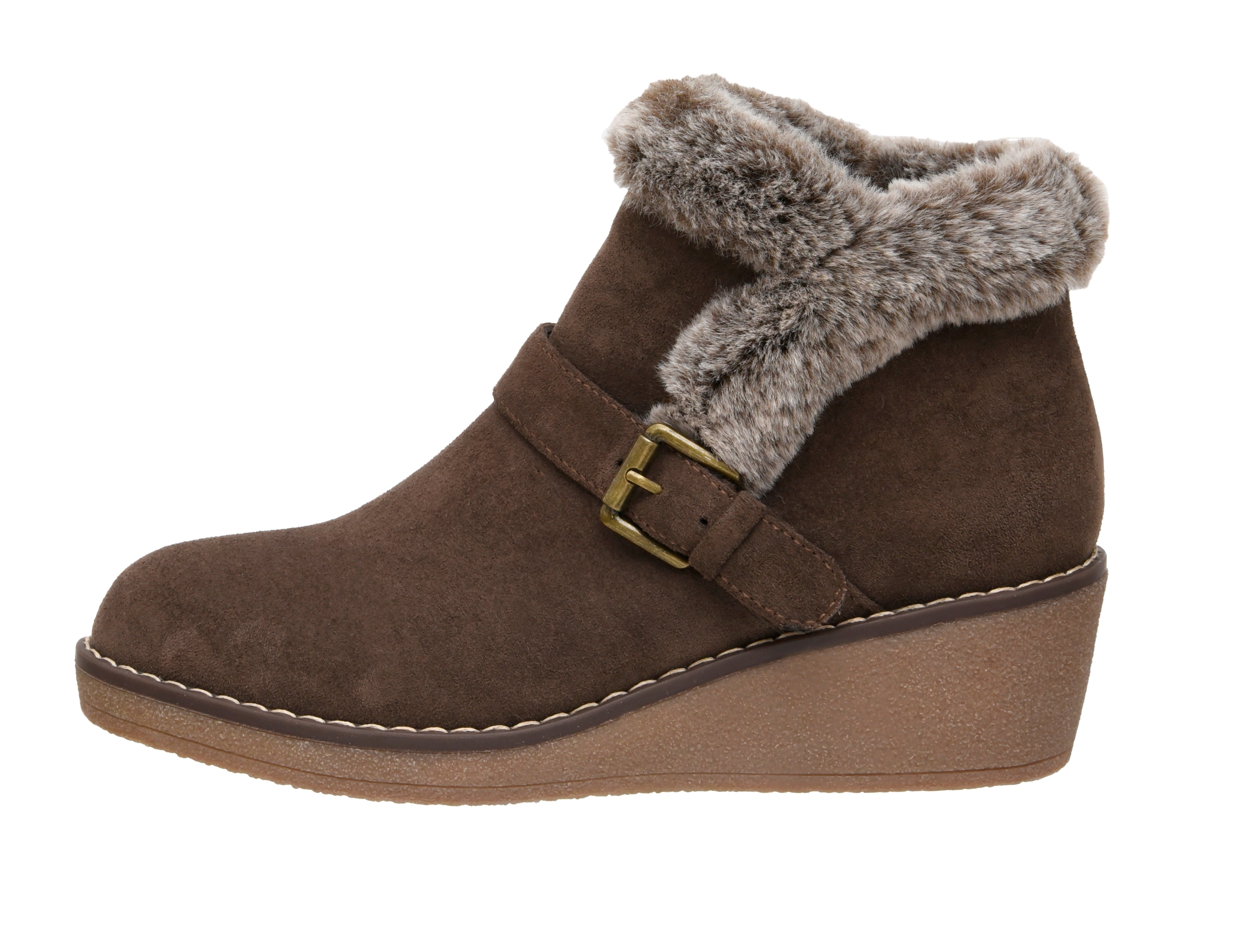 Rhodes Cozy Wedge Bootie