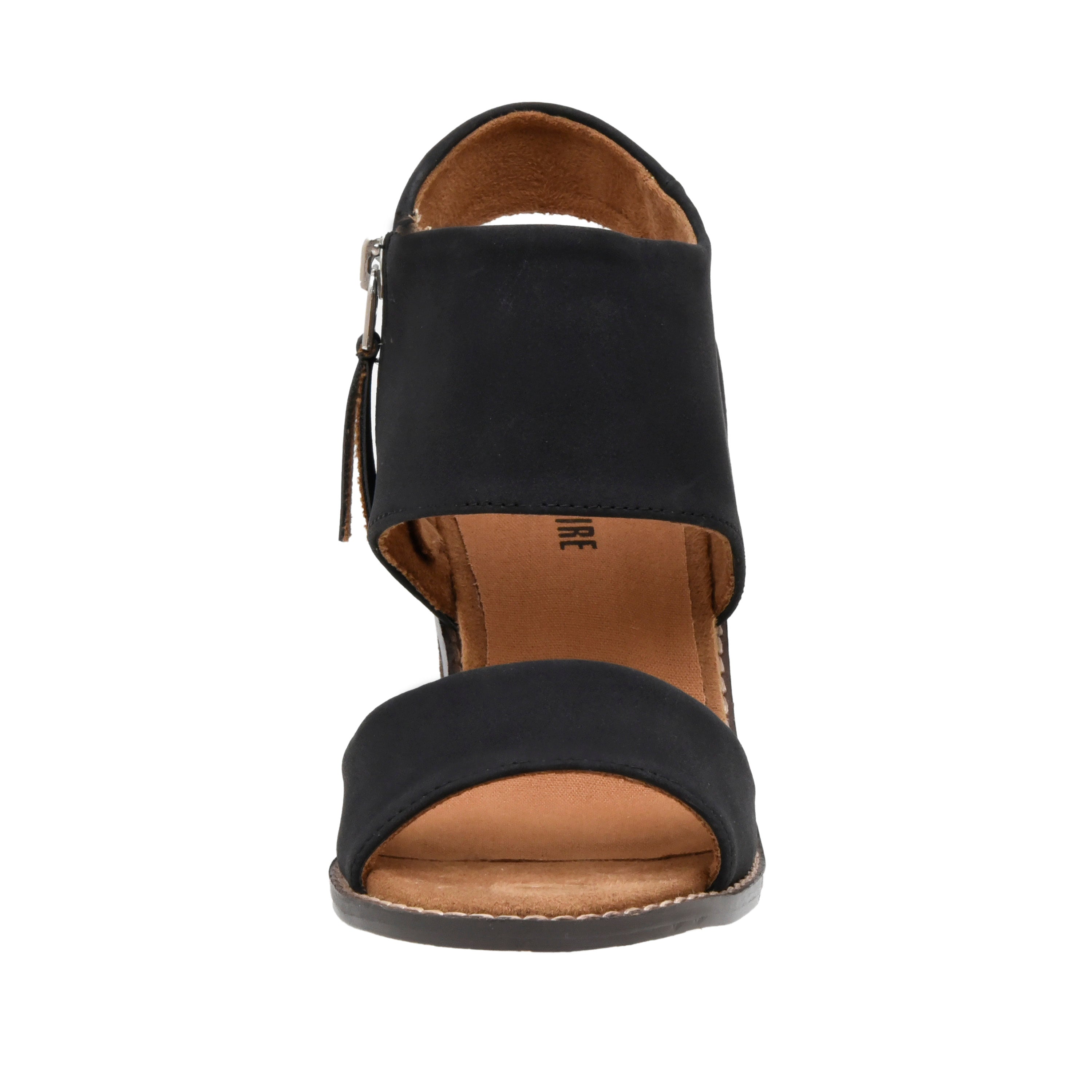 Rosanna Open Heel Sandal Black