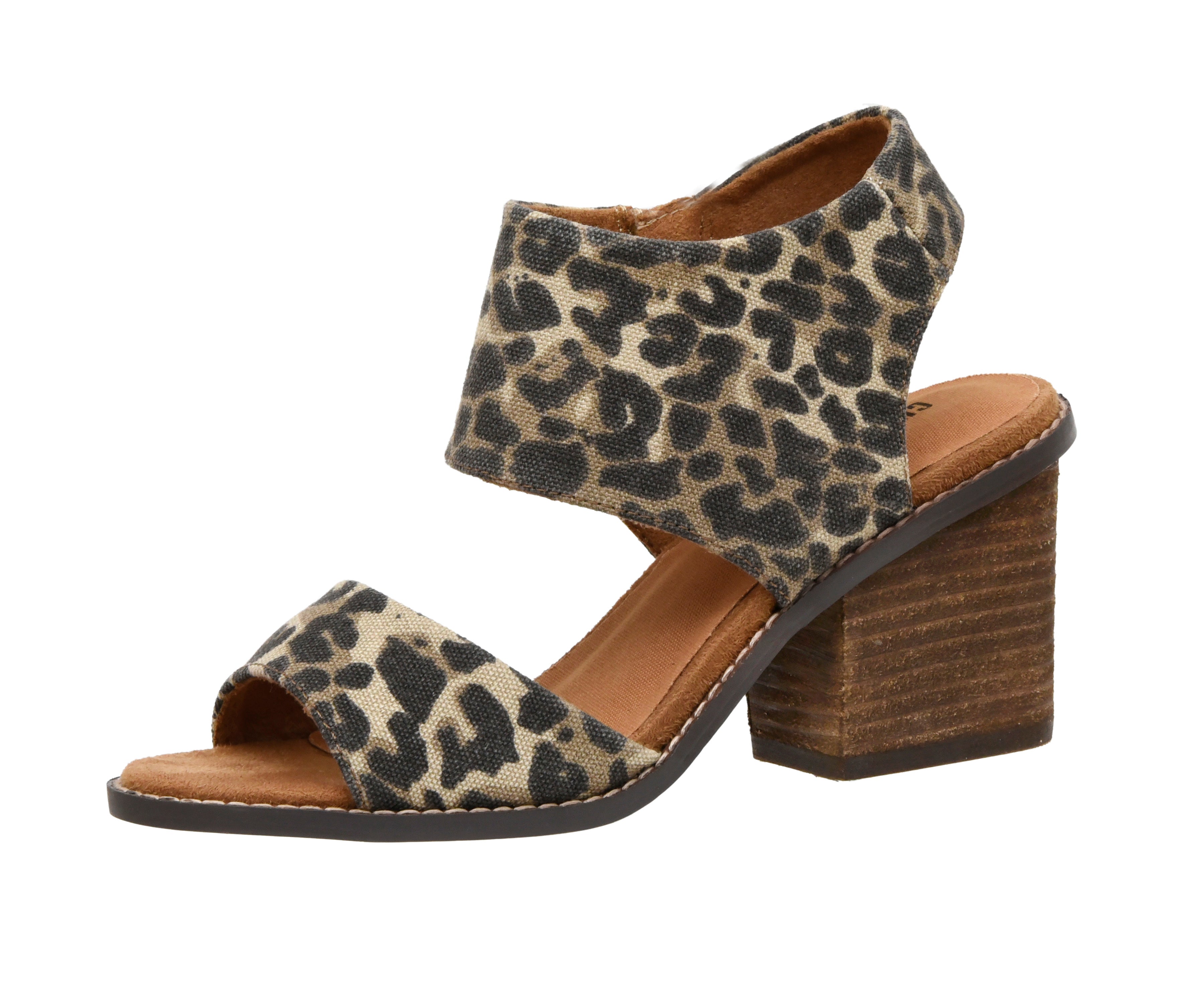 Rosanna Open Heel Sandal Cheetah