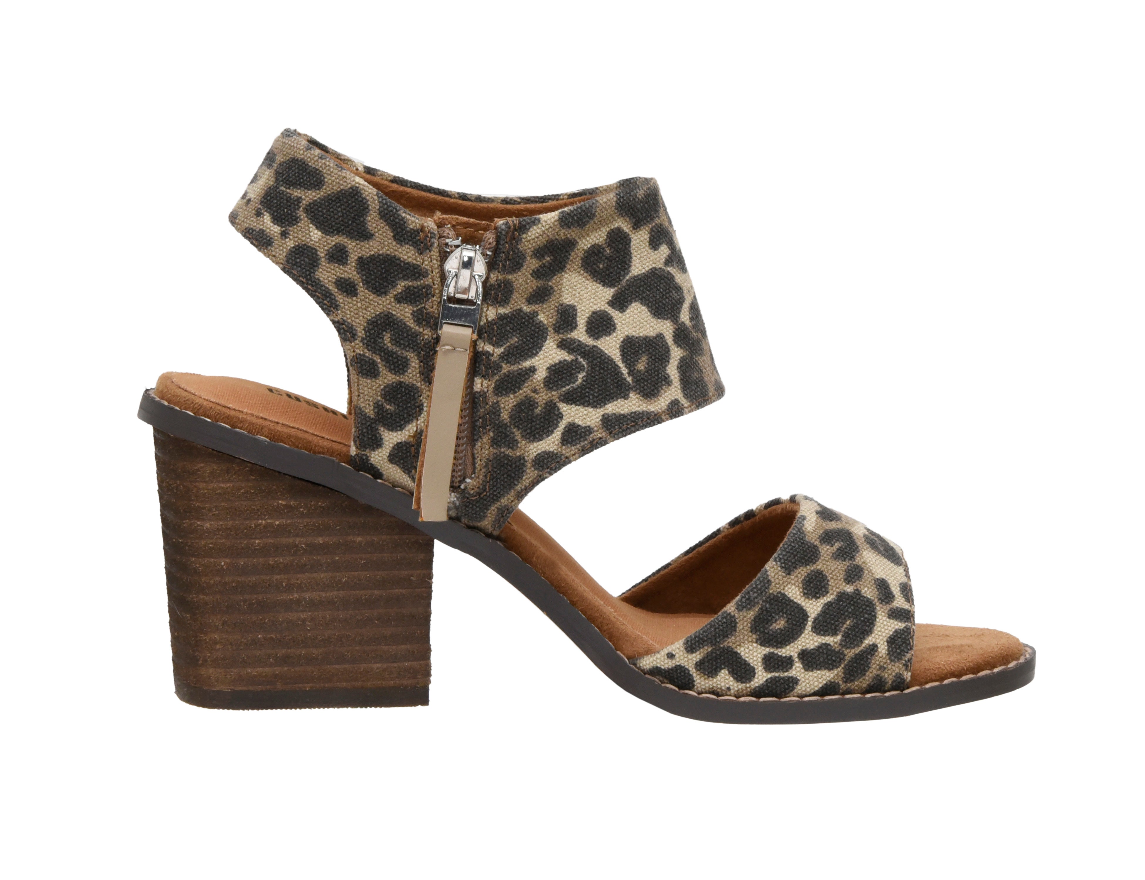Rosanna Open Heel Sandal Cheetah