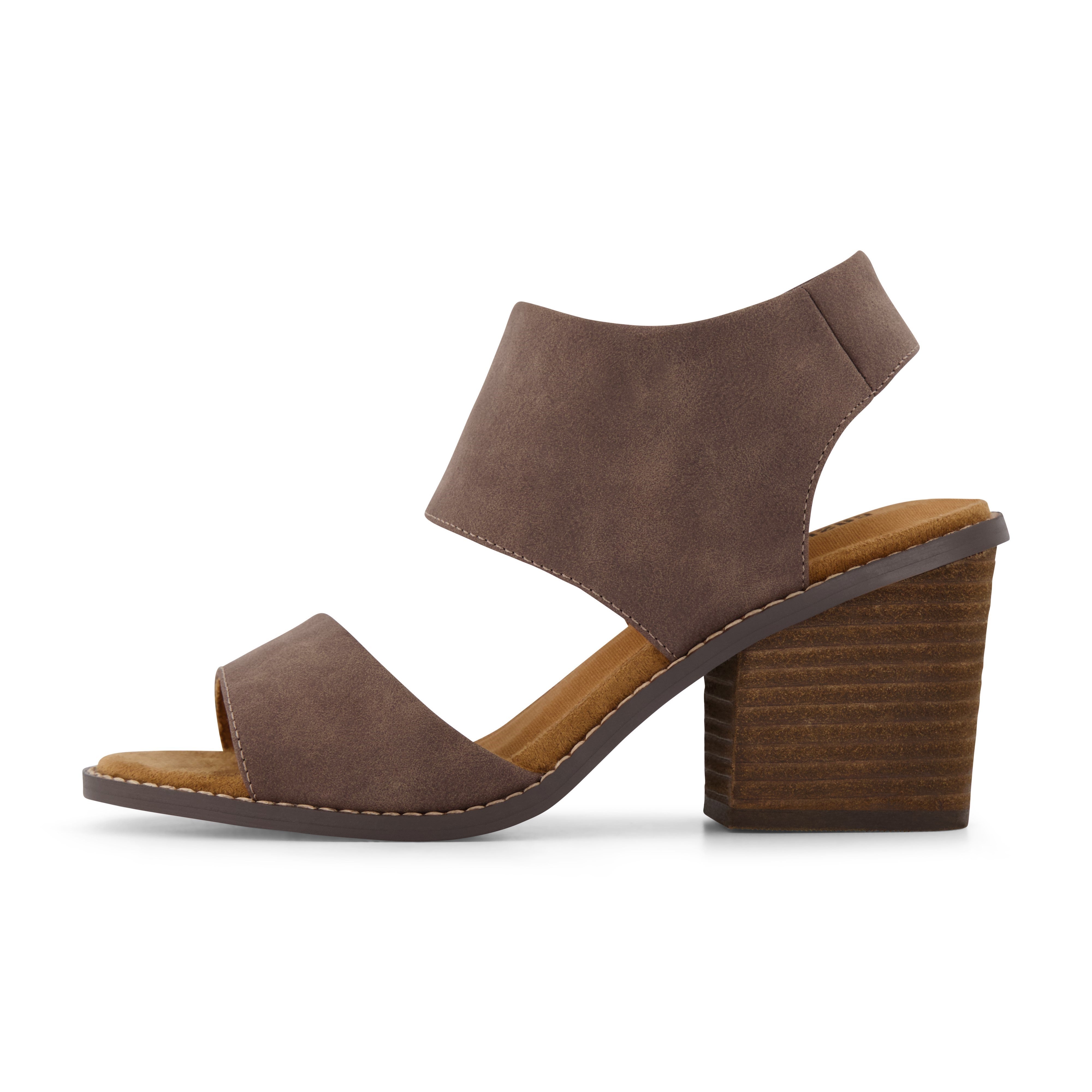 Rosanna Open Heel Sandal Brown