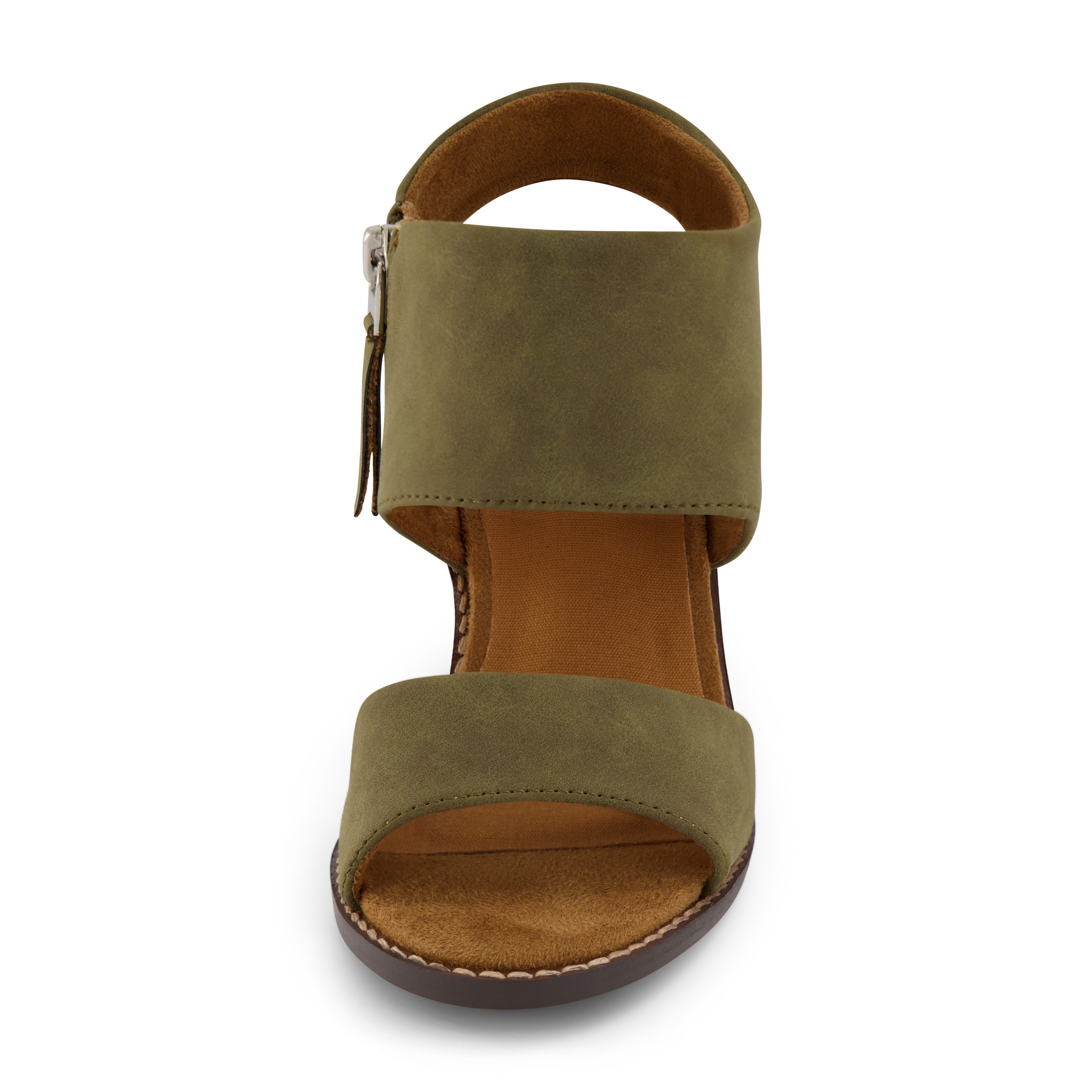 Rosanna Open Heel Sandal Khaki