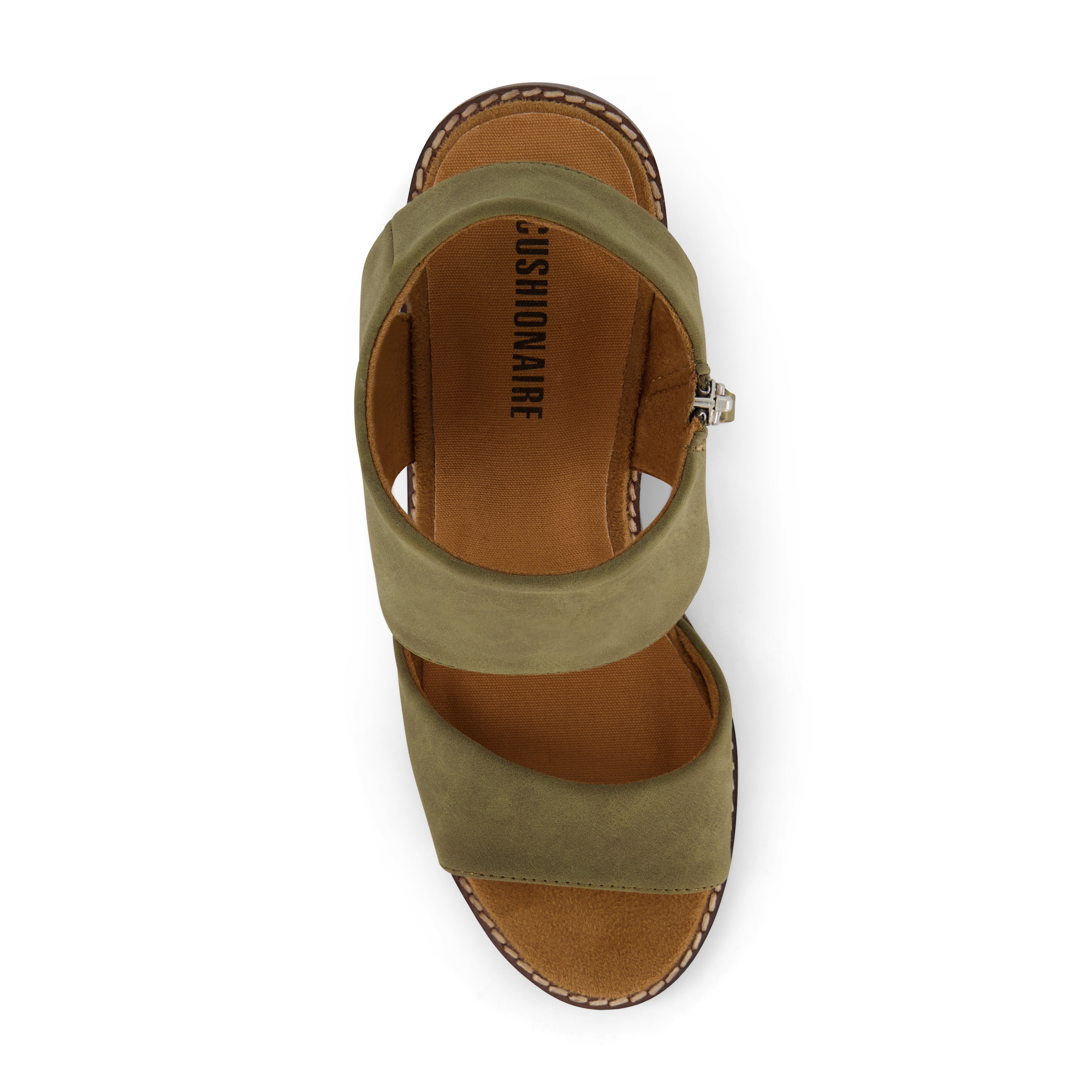 Rosanna Open Heel Sandal Khaki