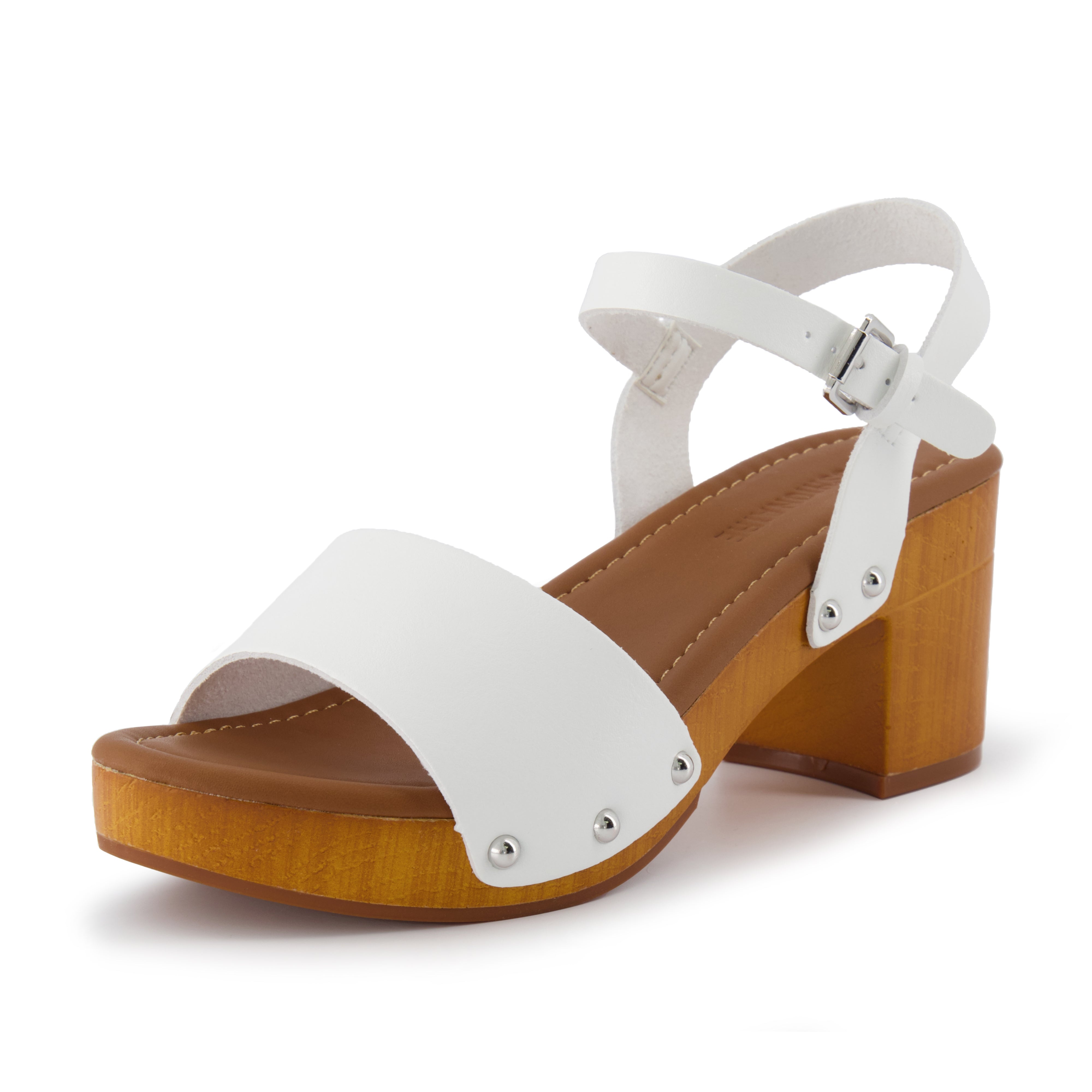 Sloan Faux Wood Sandals