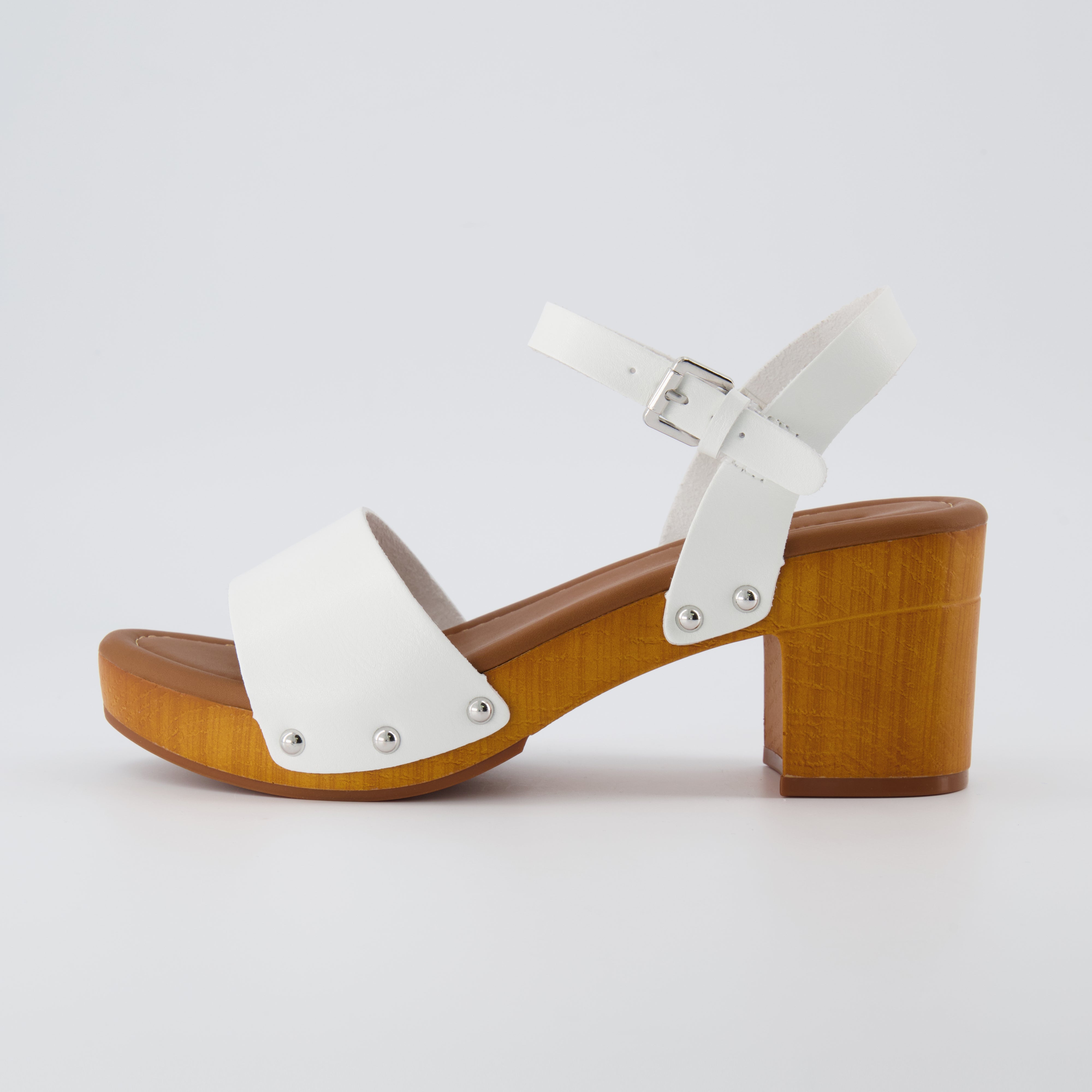 Sloan Faux Wood Sandals