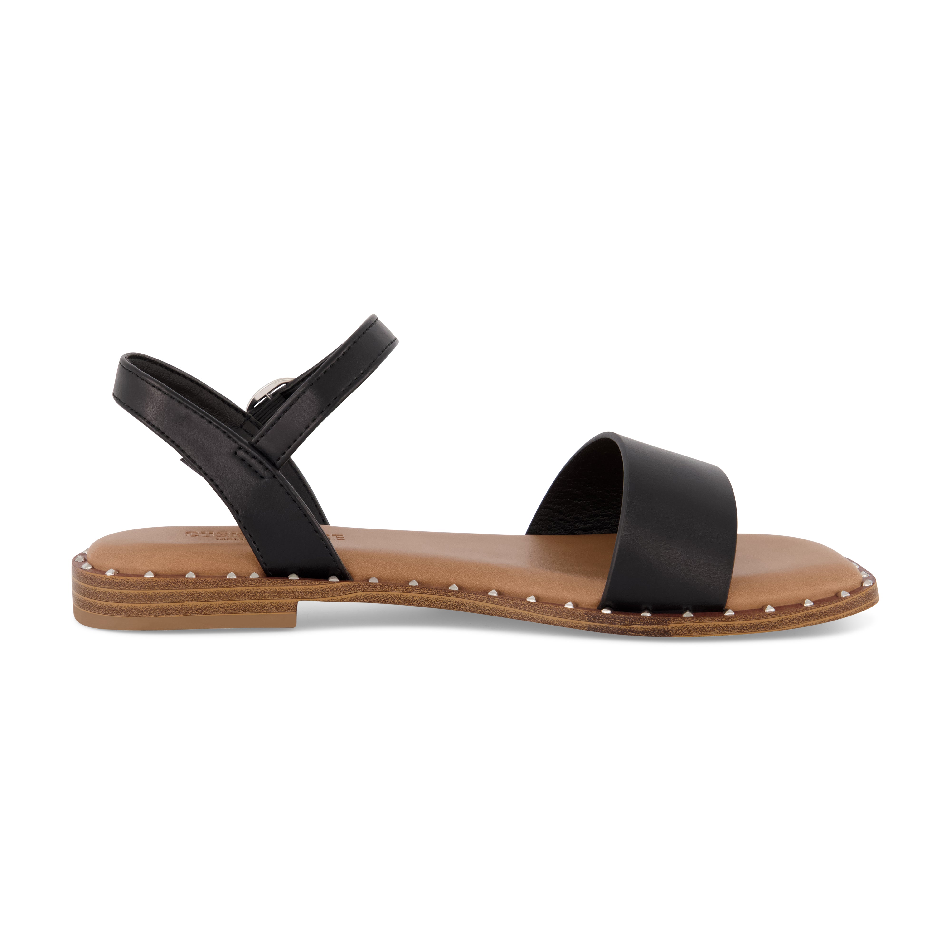 Verona Studded One Band Sandal Black