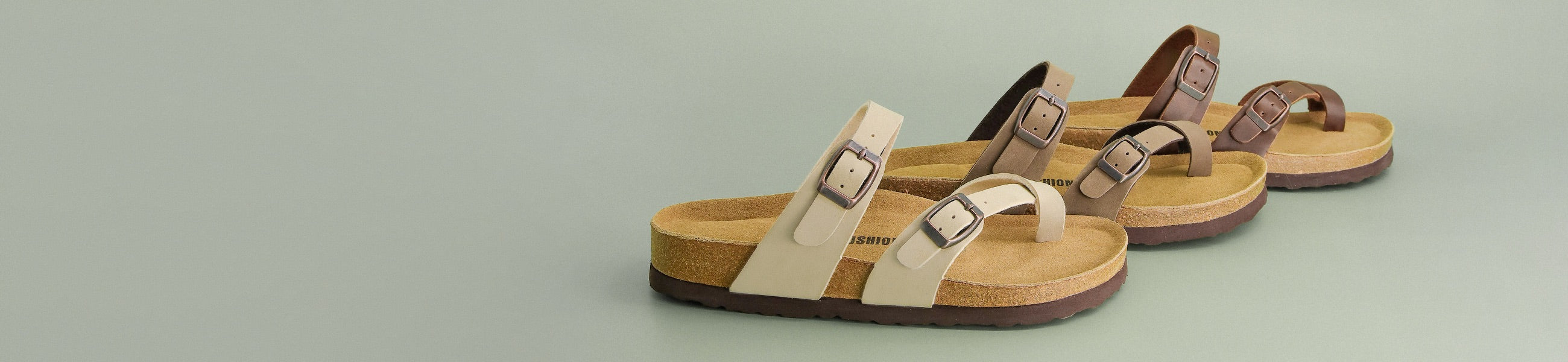 Cork Footbed Sandals