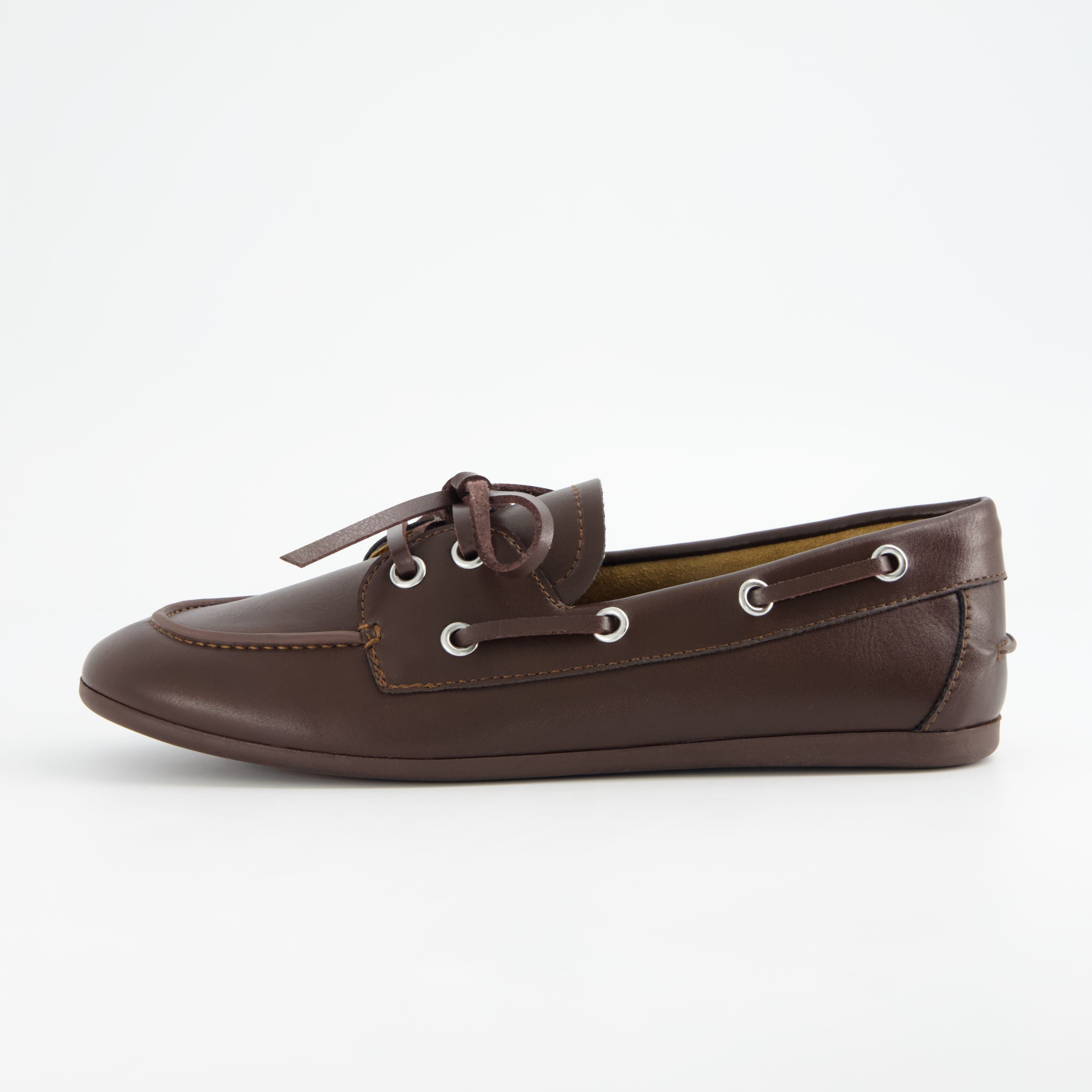 Anchor Boat Shoe Dark Brown