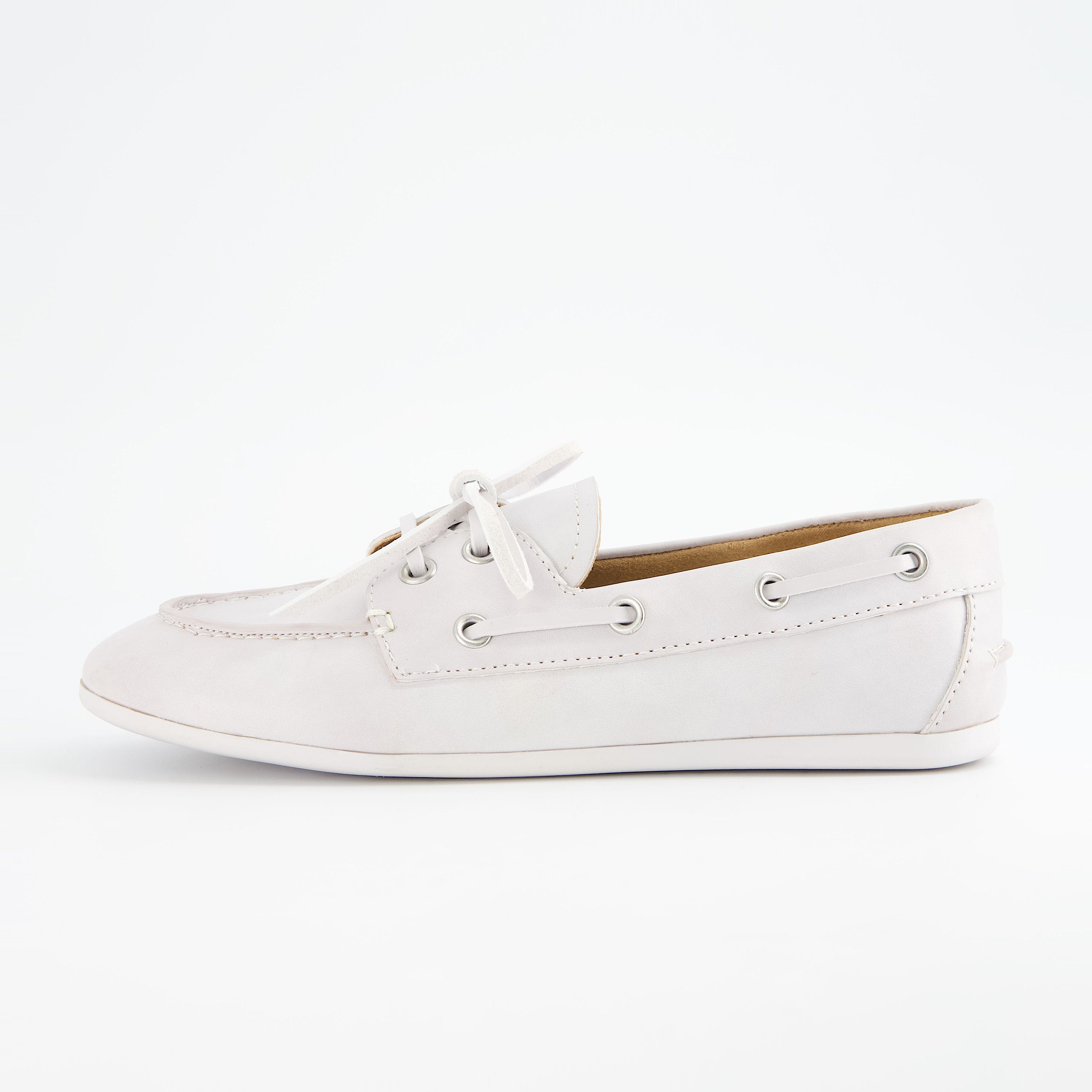 Anchor Boat Shoe White