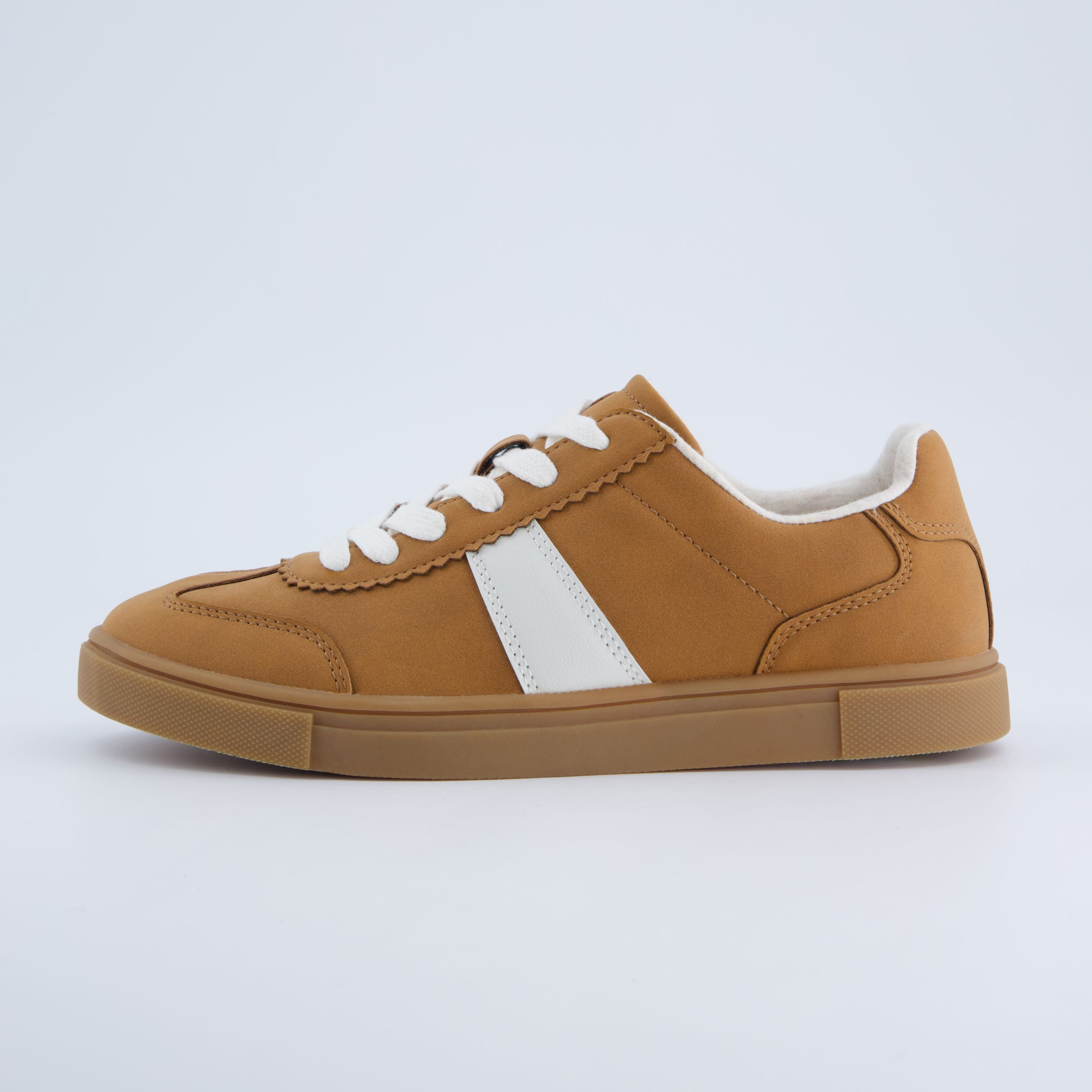 Balance Lace Up Sneaker Tan