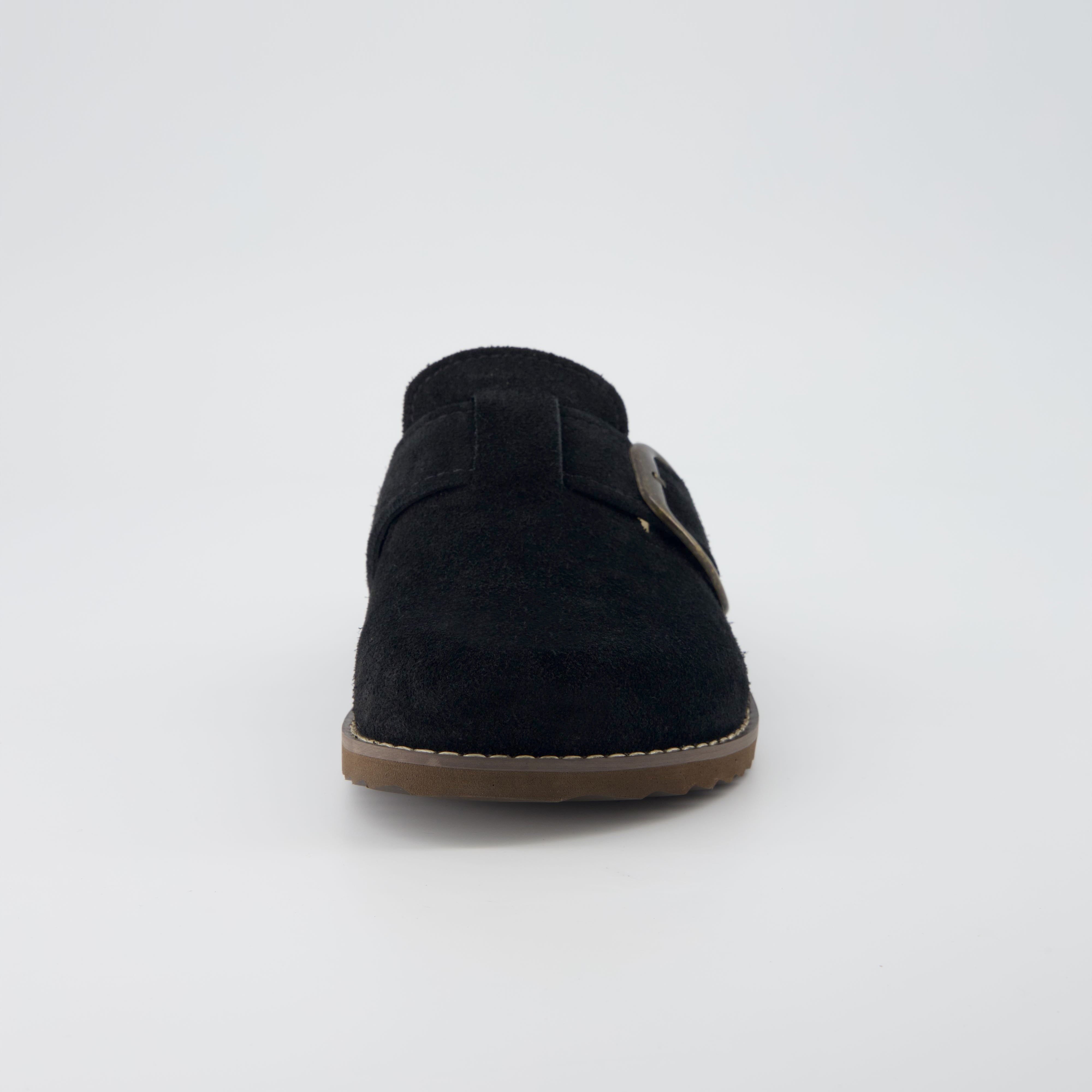 Blain Suede Slip-On Clogs