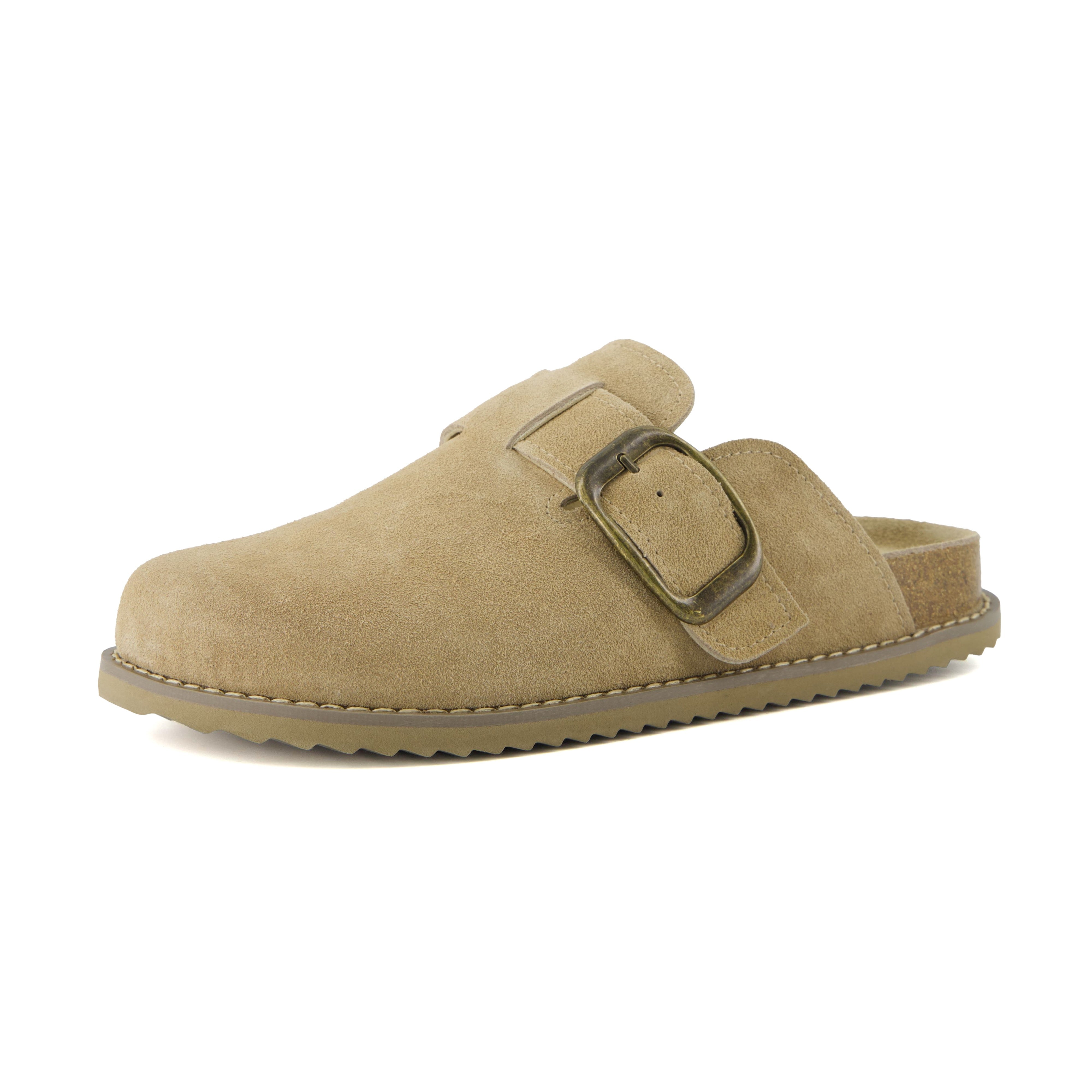 Blain Suede Slip-On Clogs