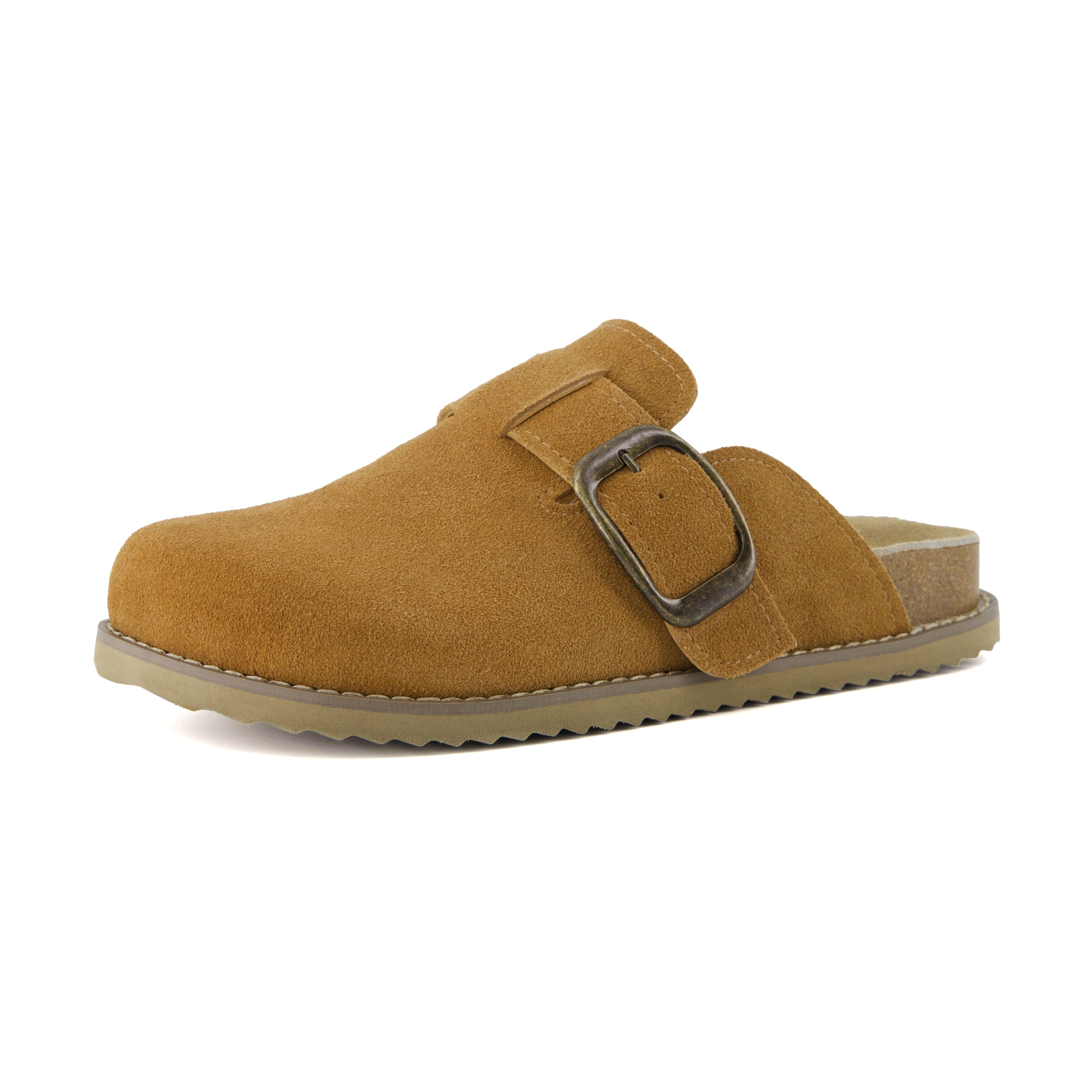 Blain Suede Slip-On Clogs