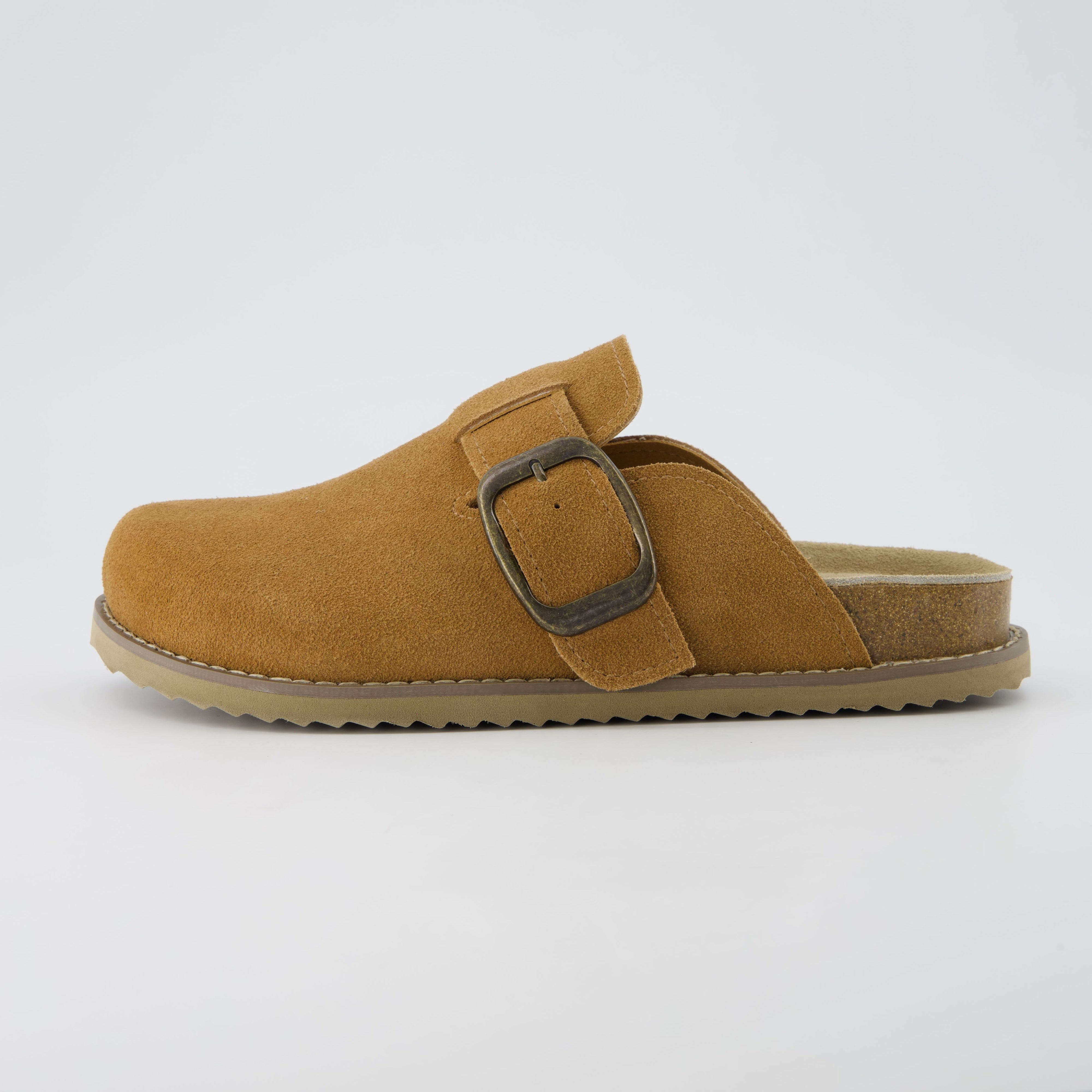 Blain Suede Slip-On Clogs