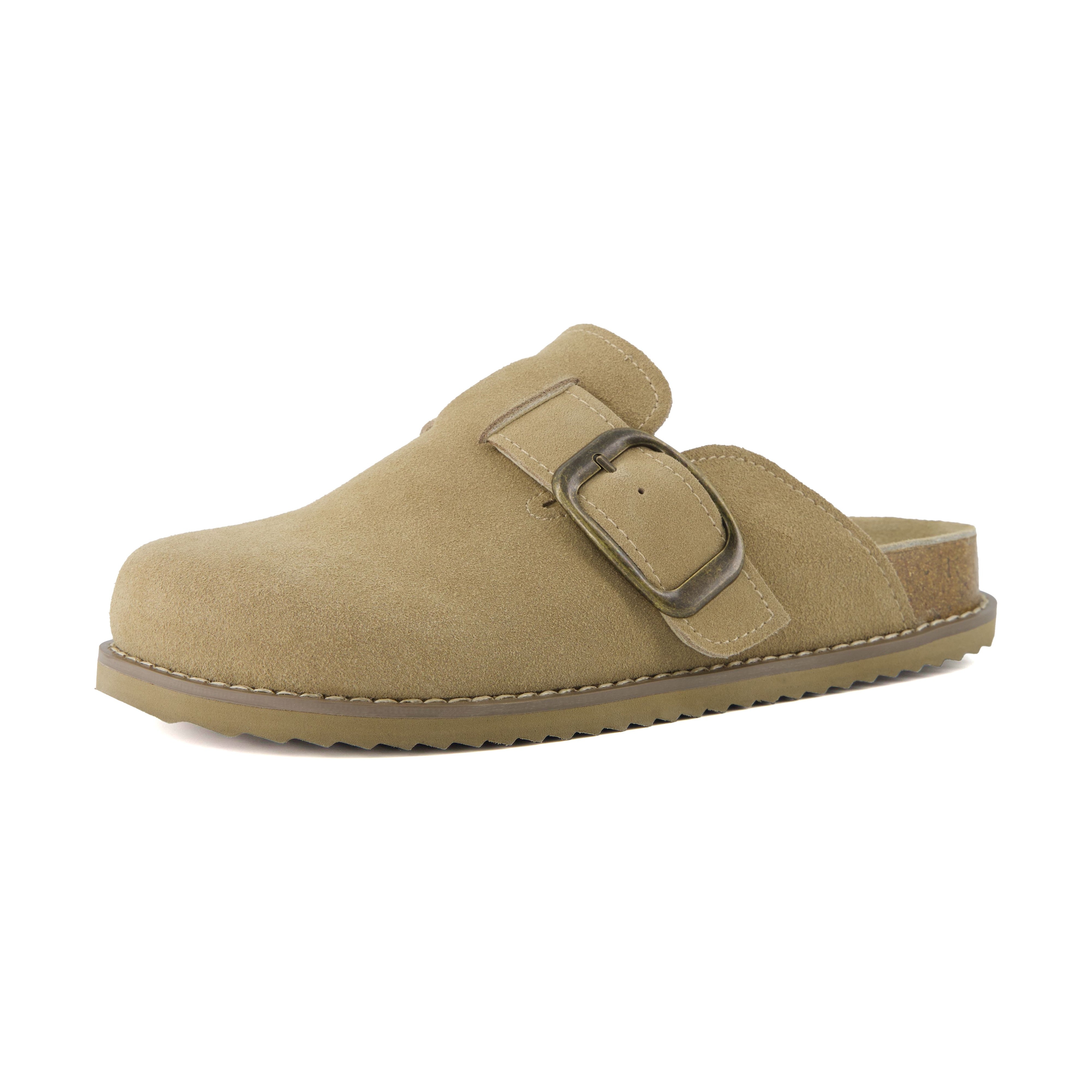 Blain Suede Slip-On Clogs