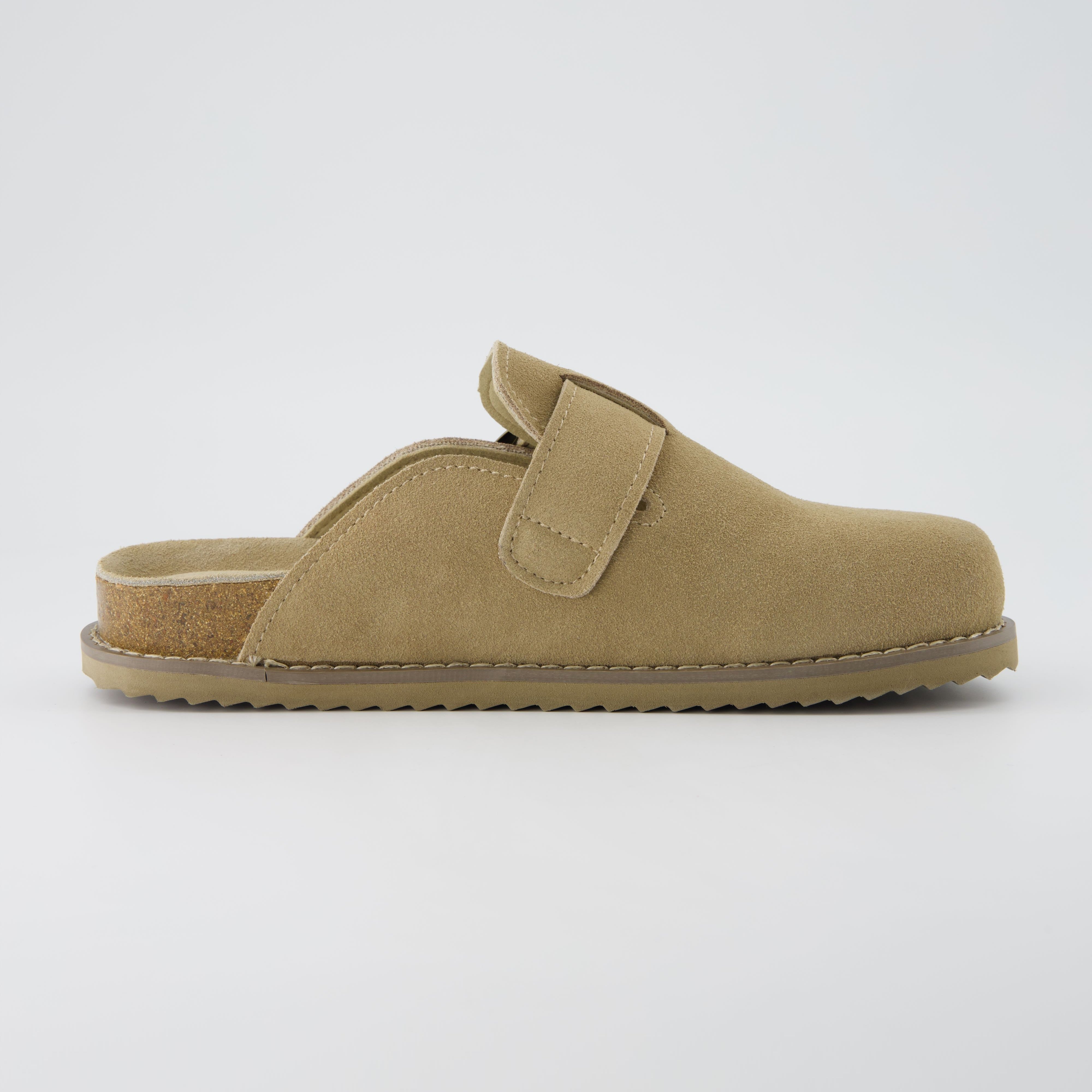 Blain Suede Slip-On Clogs