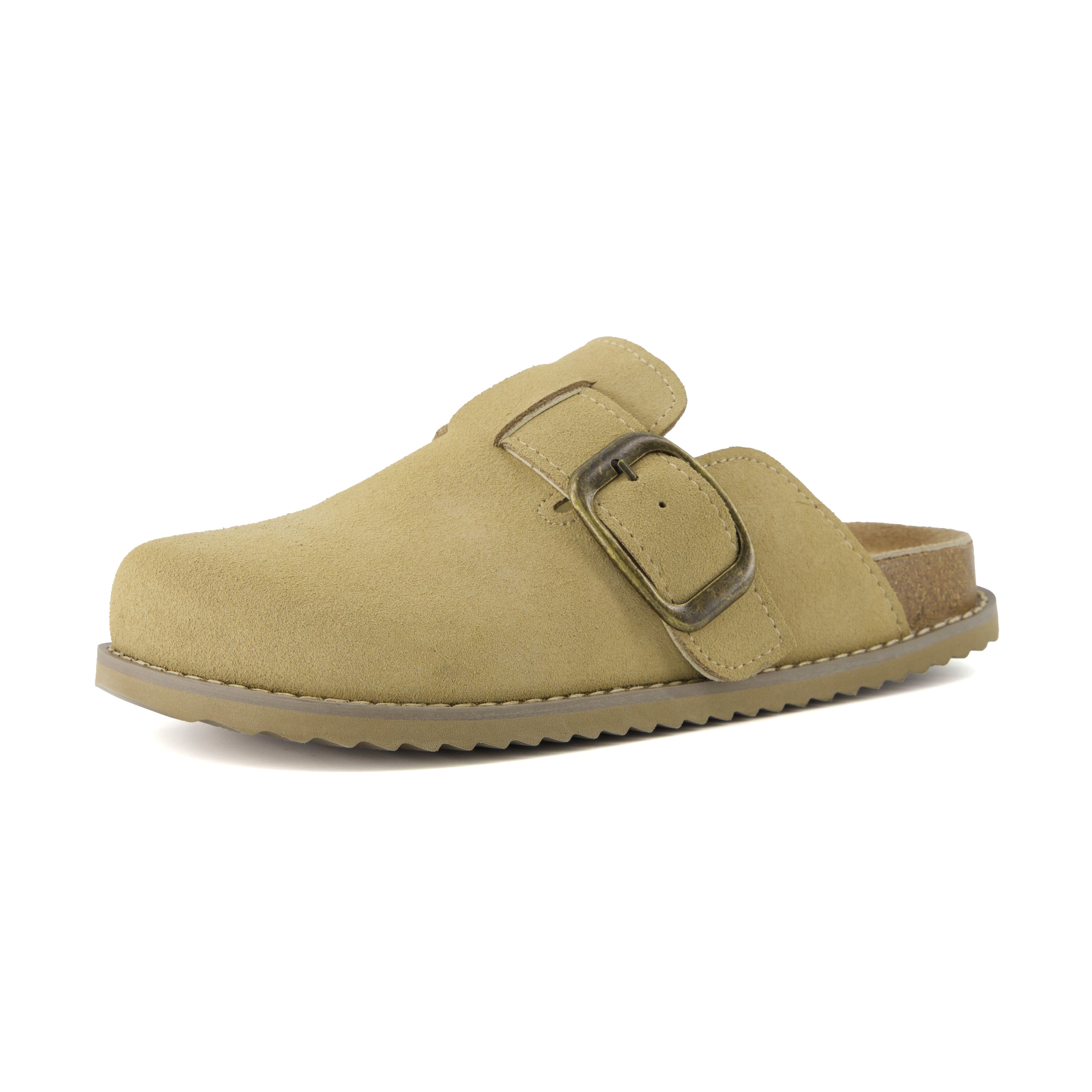 Blain Suede Slip-On Clogs