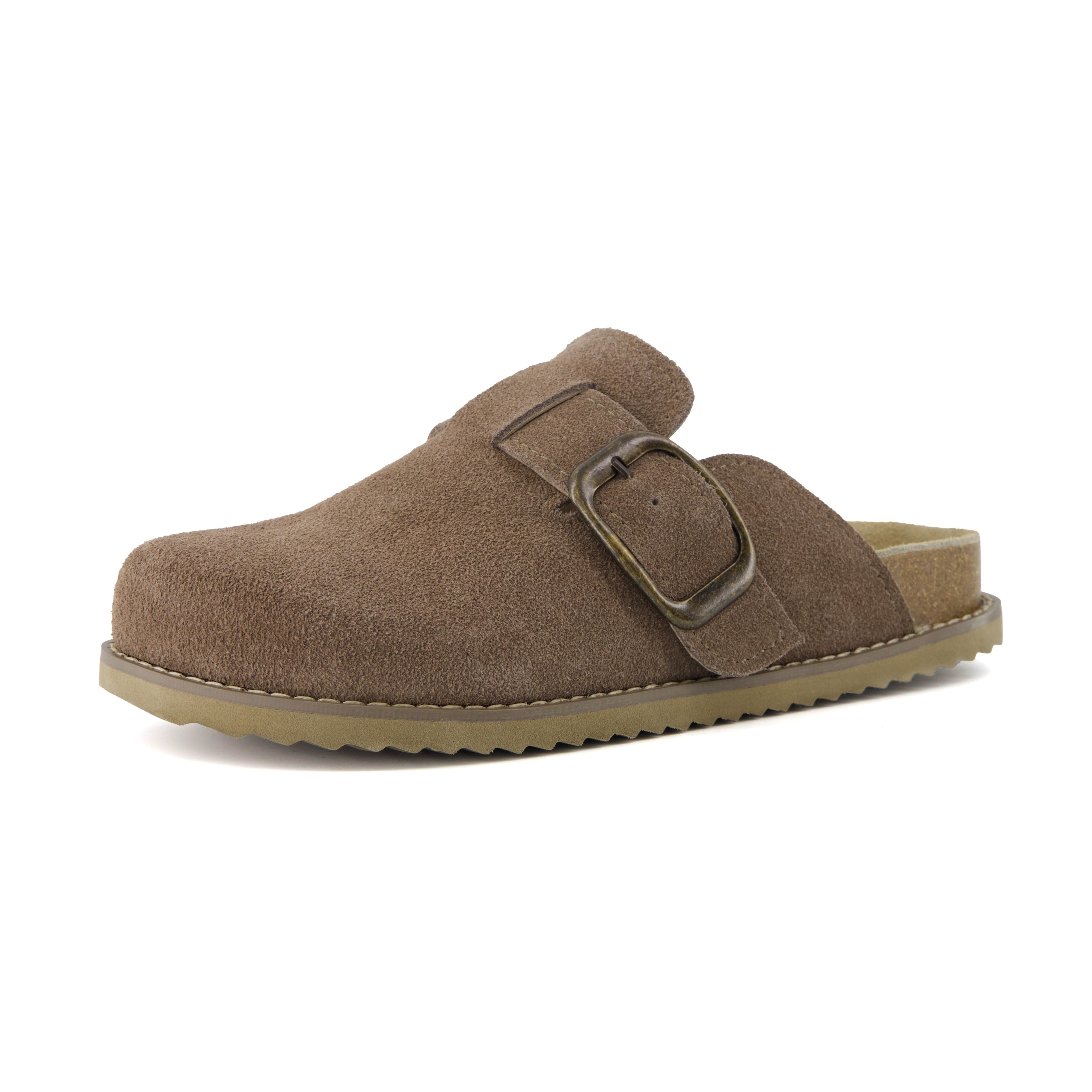 Blain Suede Slip-On Clogs