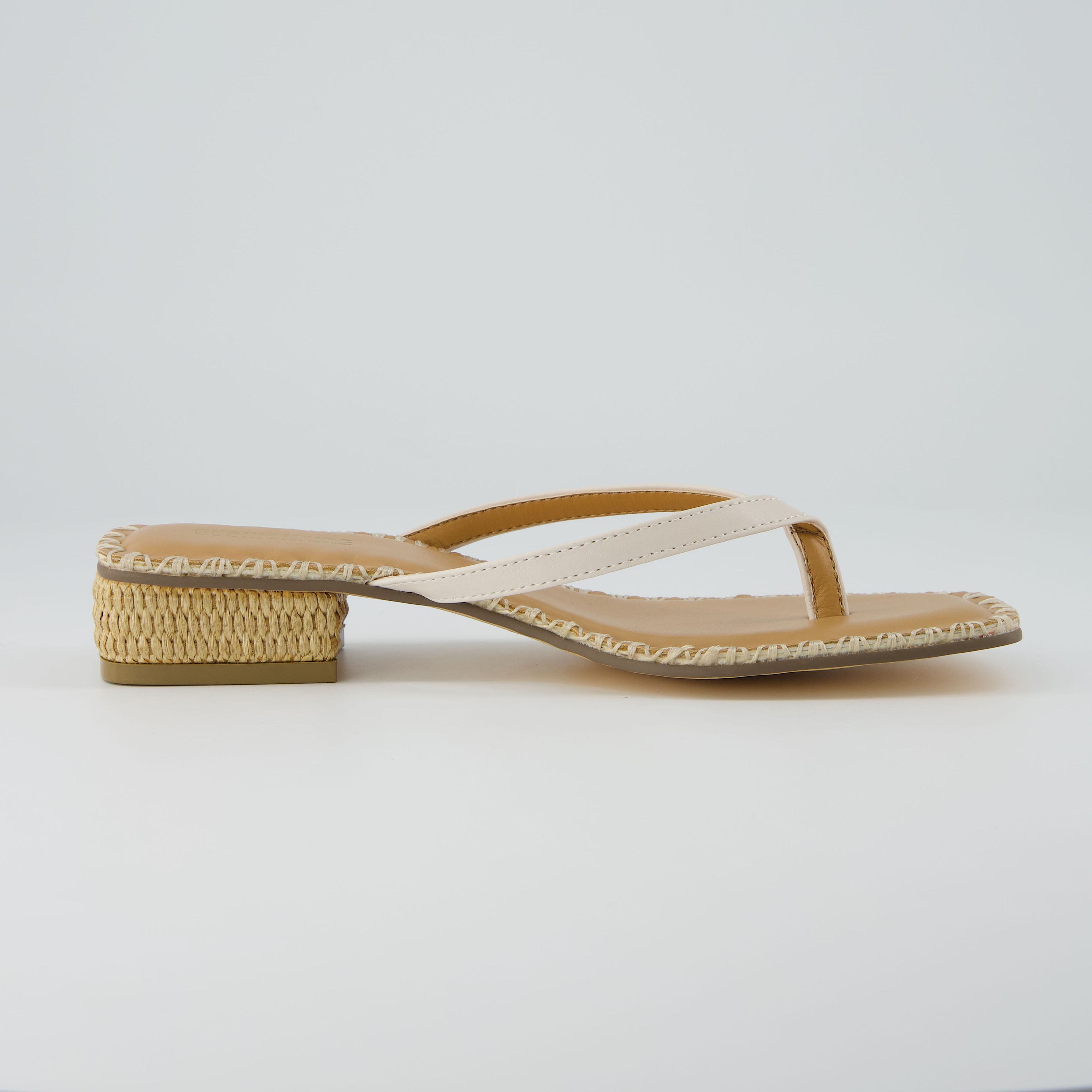 Breezy Heeled Thong Sandal