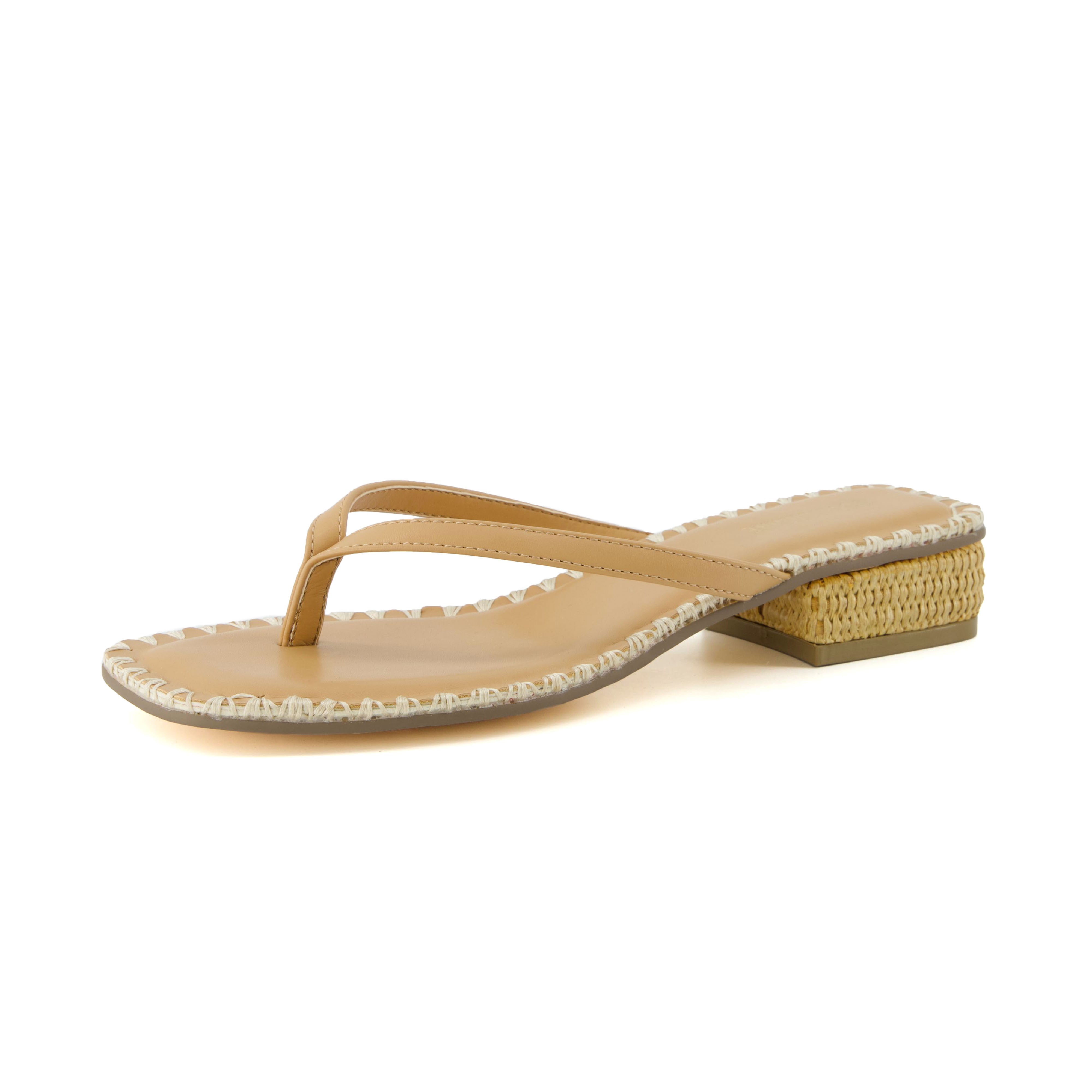 Breezy Heeled Thong Sandal