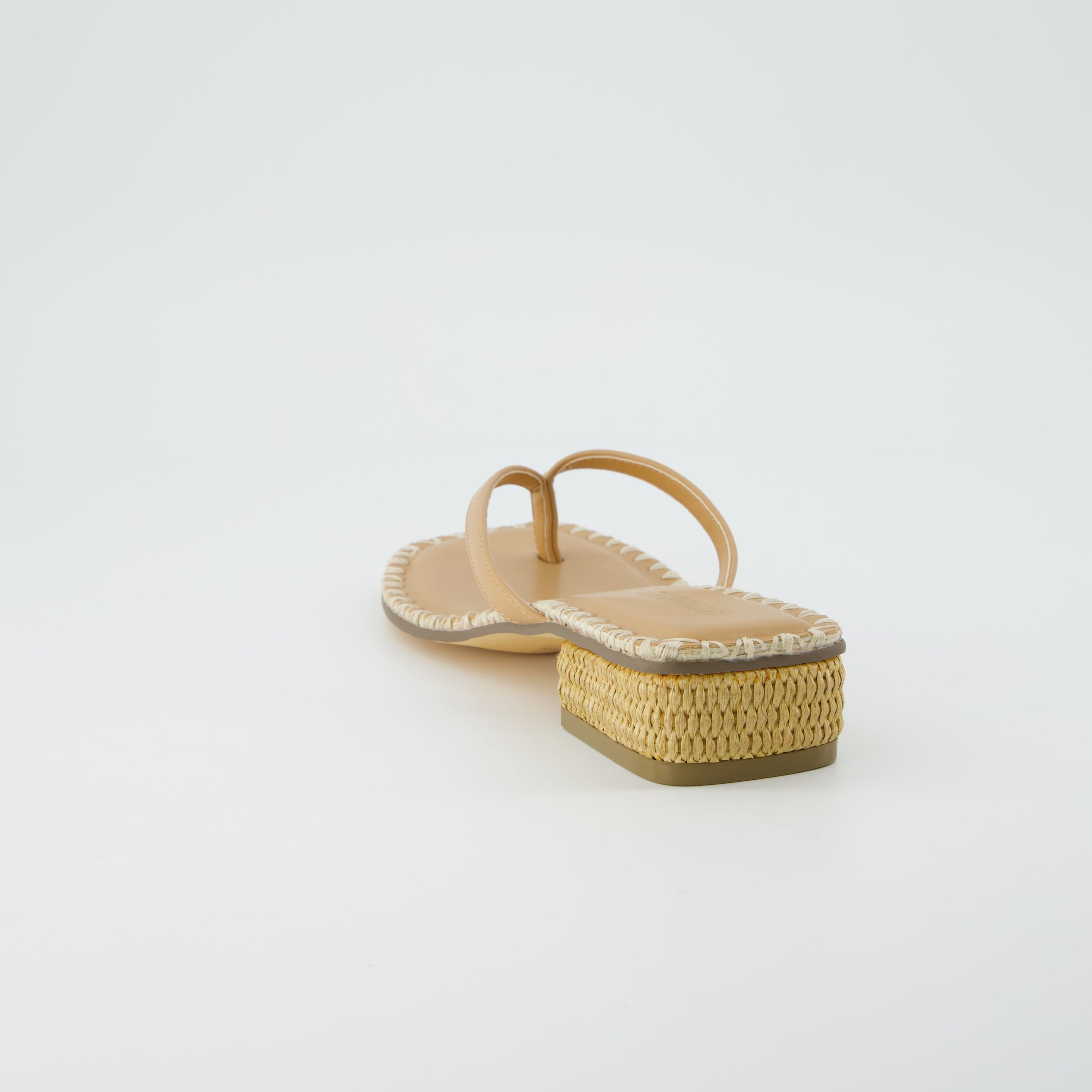 Breezy Heeled Thong Sandal