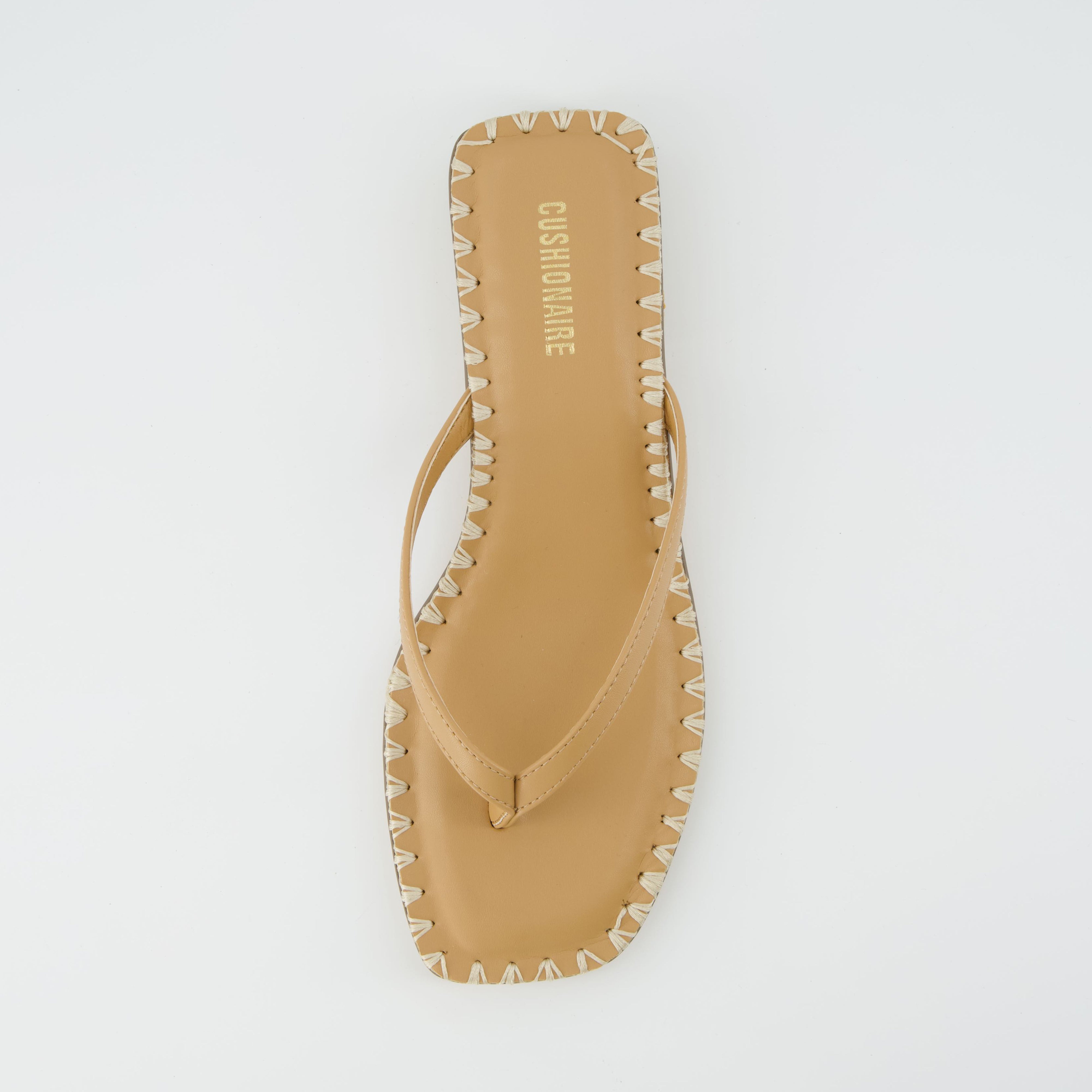 Breezy Heeled Thong Sandal