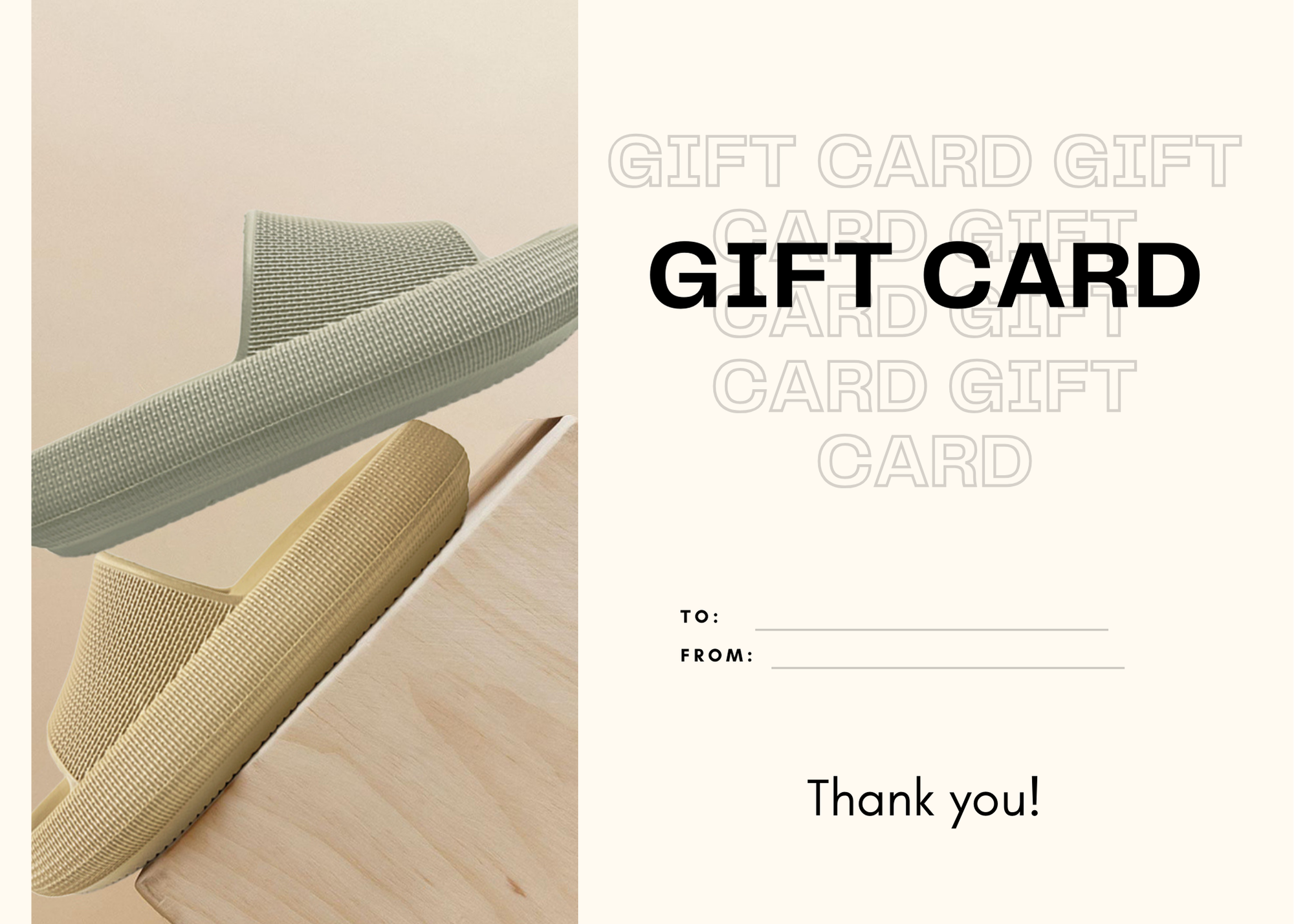 Cushionaire Gift Card