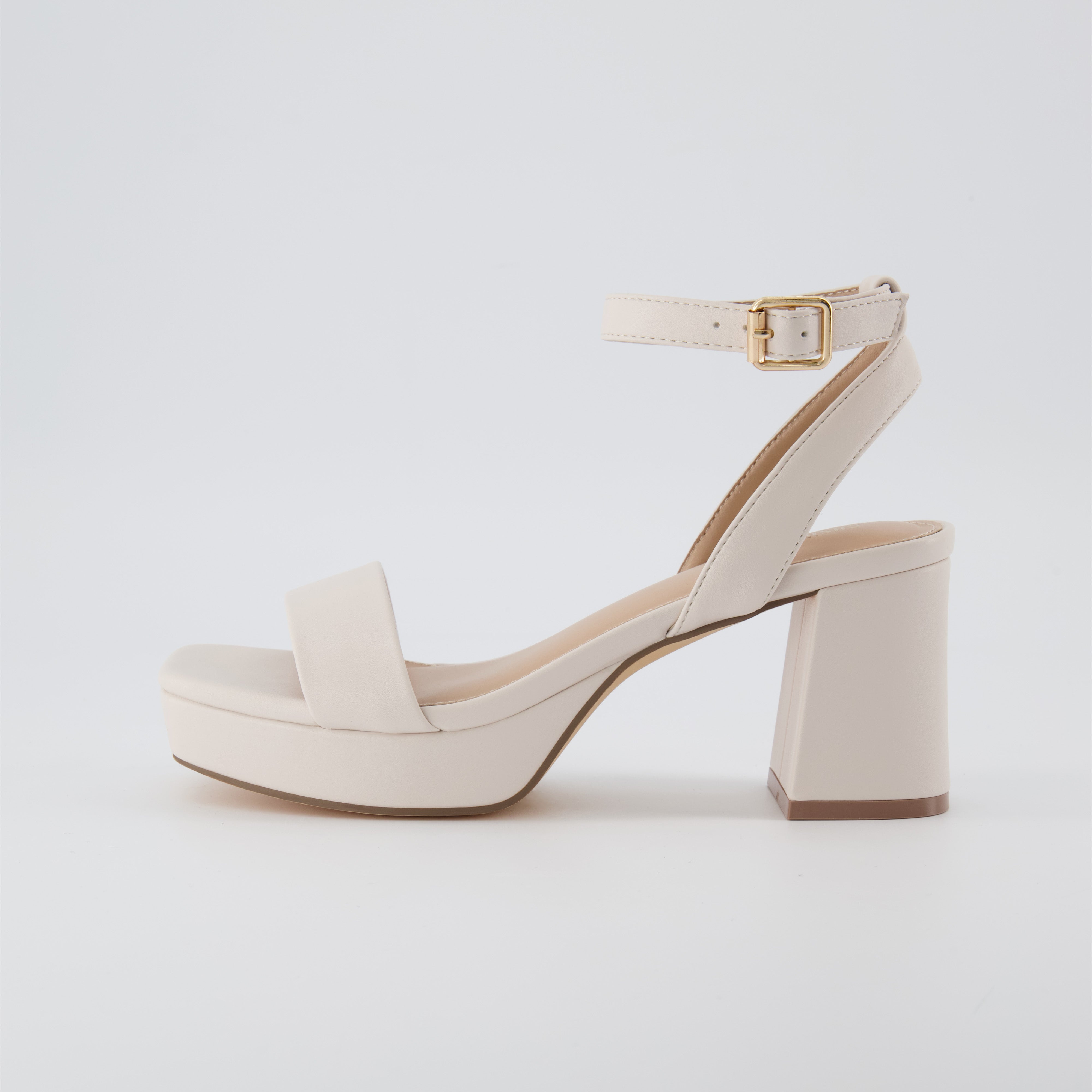 Fashion white platform dress sandals