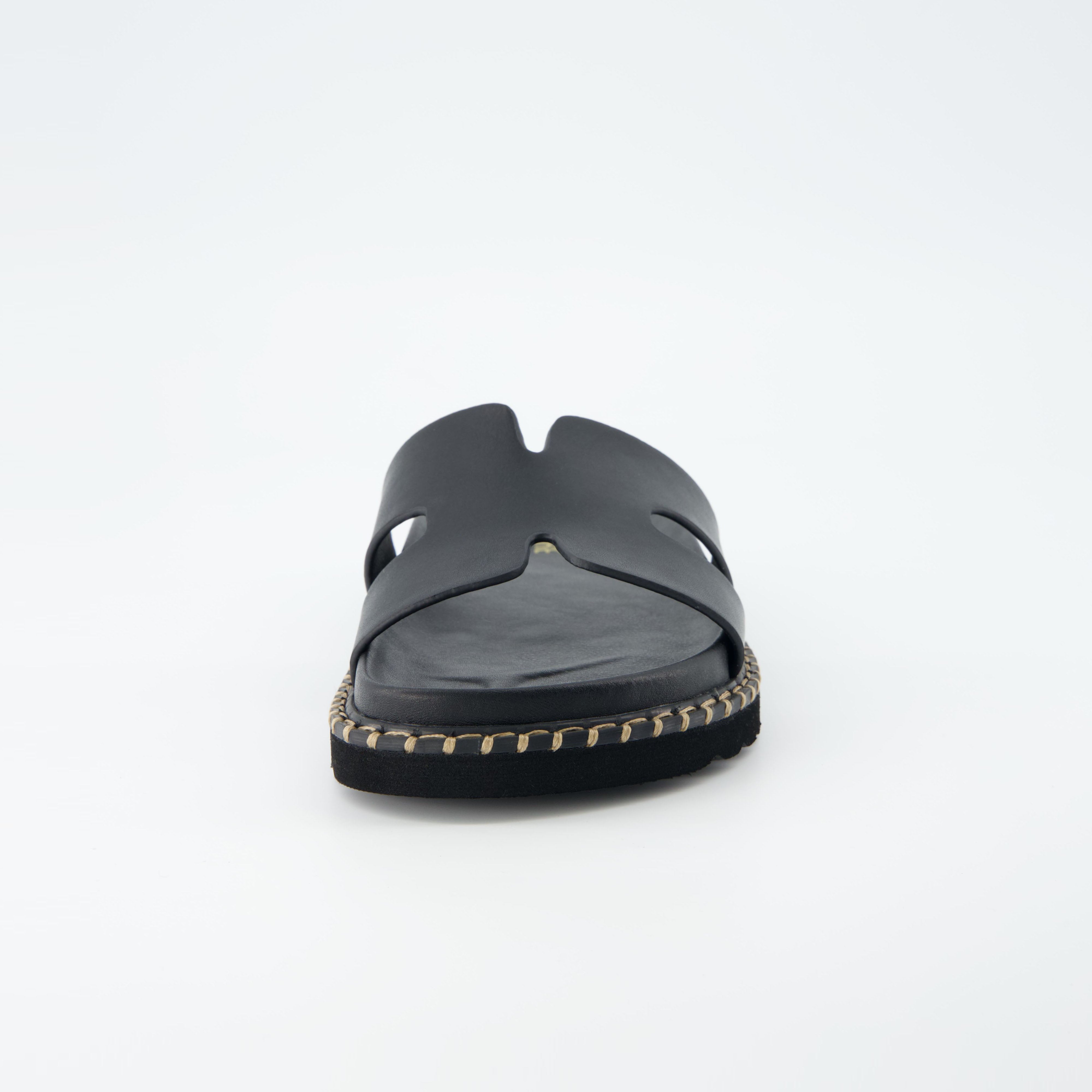 Crisp Footbed Slide Sandal